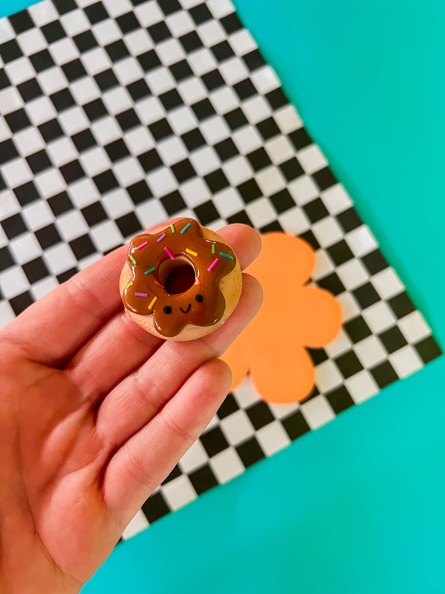 Debbie | Donut Keychain