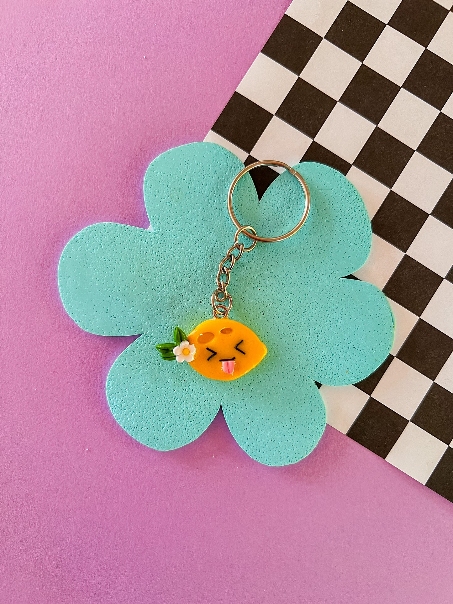 Lemon Squeezy | Lemon Keychain