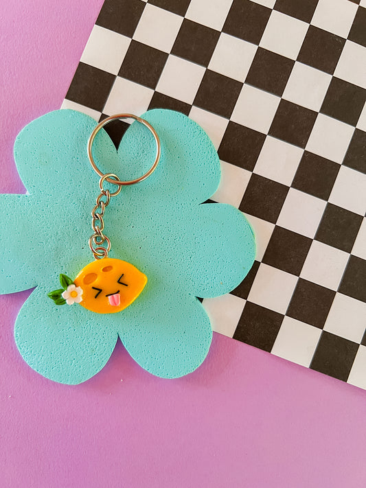 Lemon Squeezy | Lemon Keychain