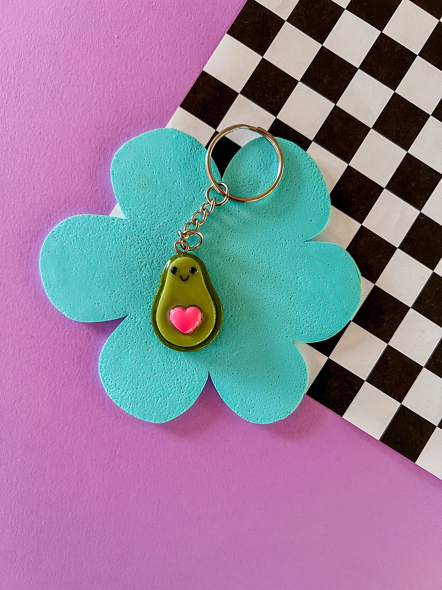 Ava | Avocado Keychain