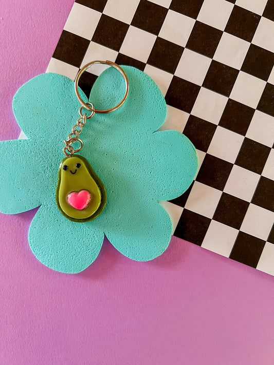 Ava | Avocado Keychain
