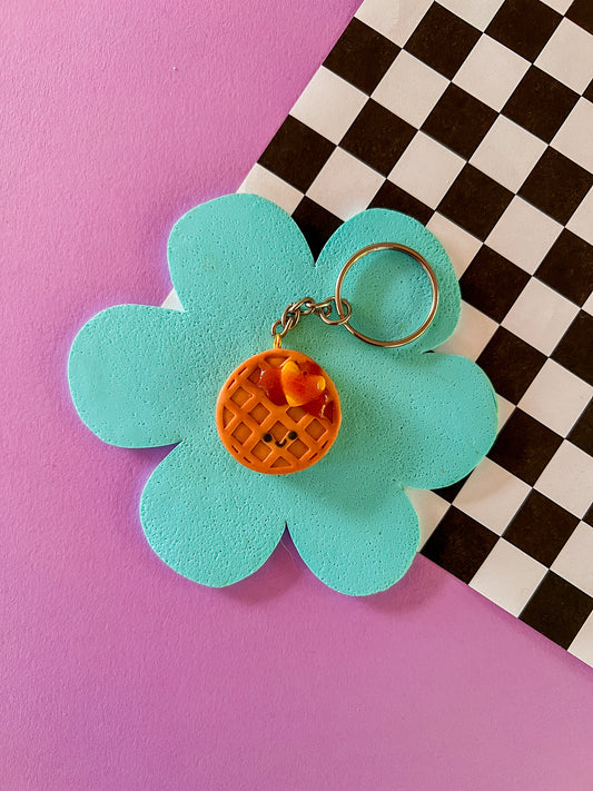 Larry | Waffle Keychain