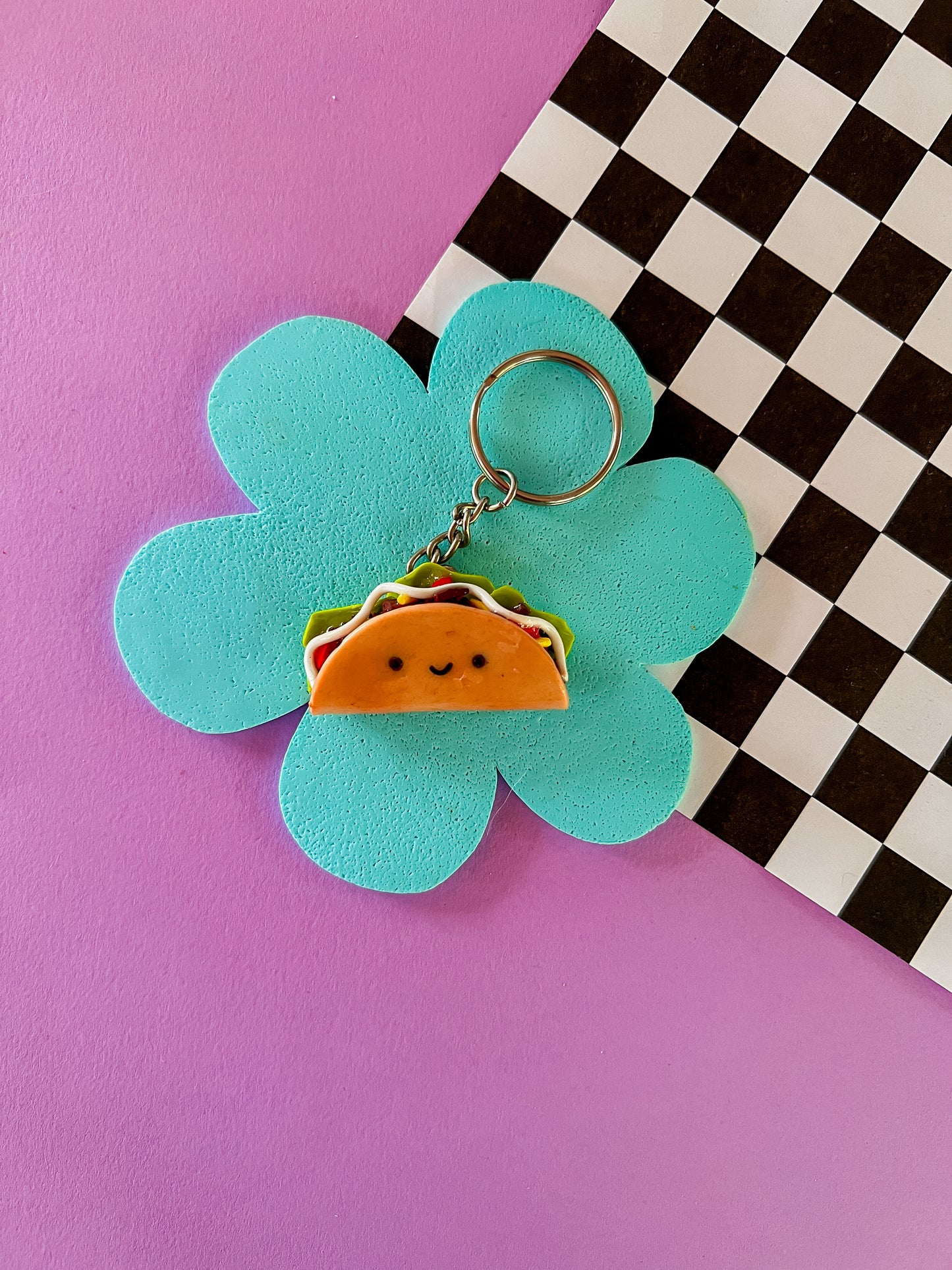 Tina | Taco Keychain