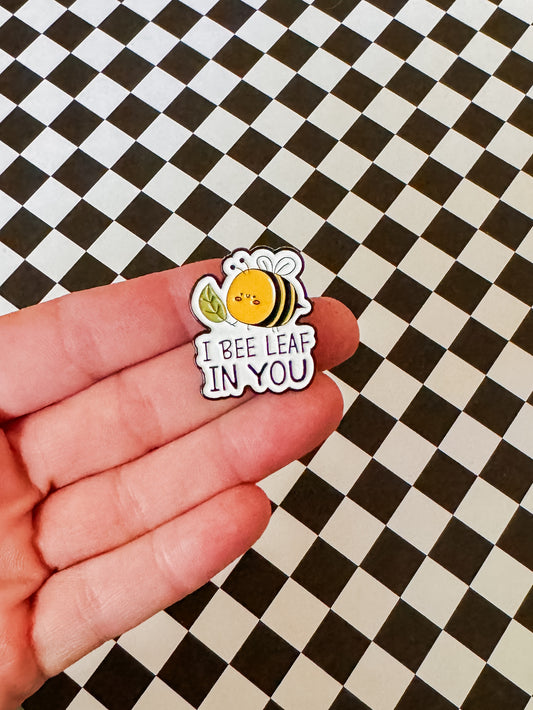 Bee Leaf | Enamel Pin
