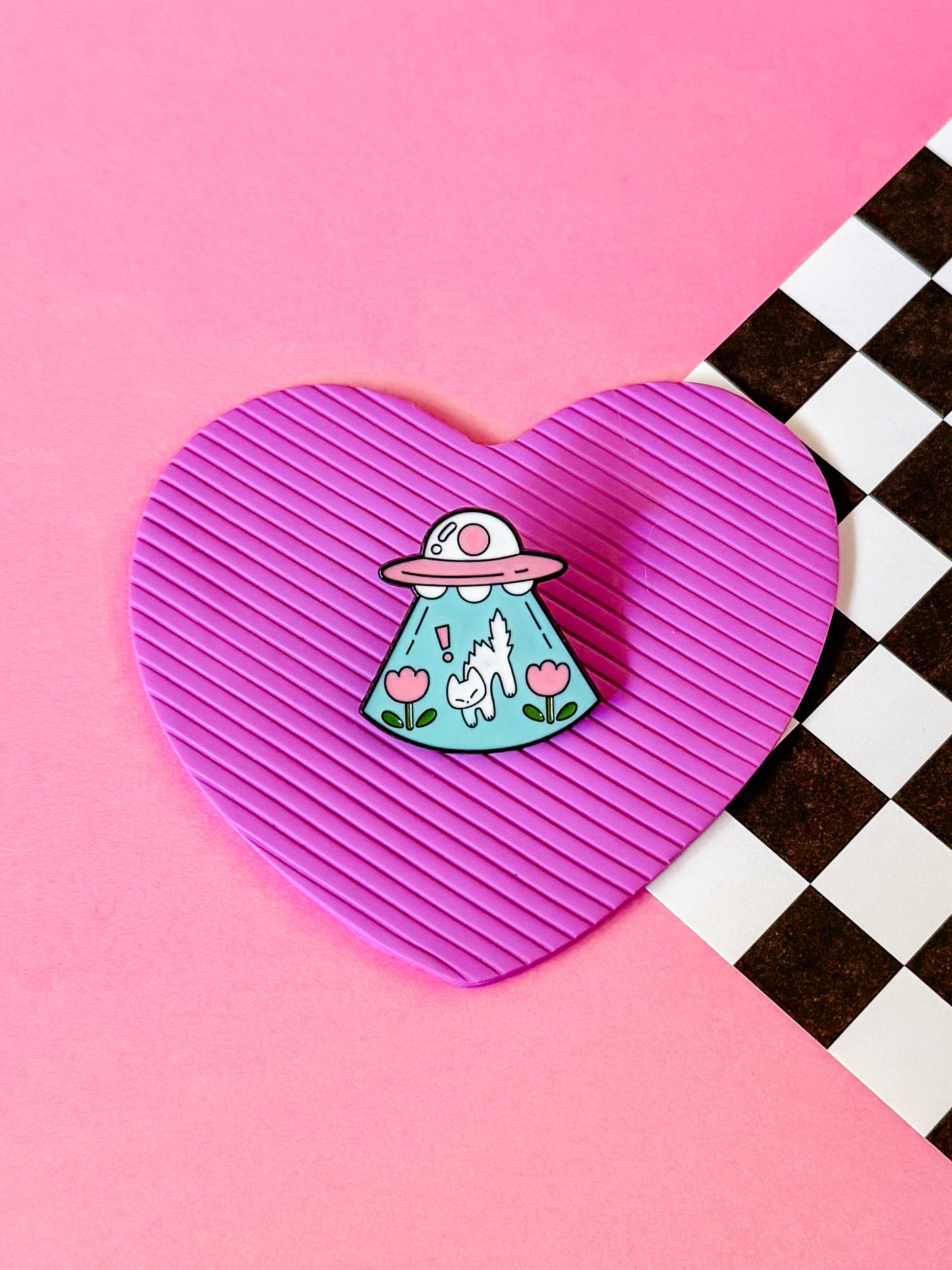 Cat UFO | Enamel Pin
