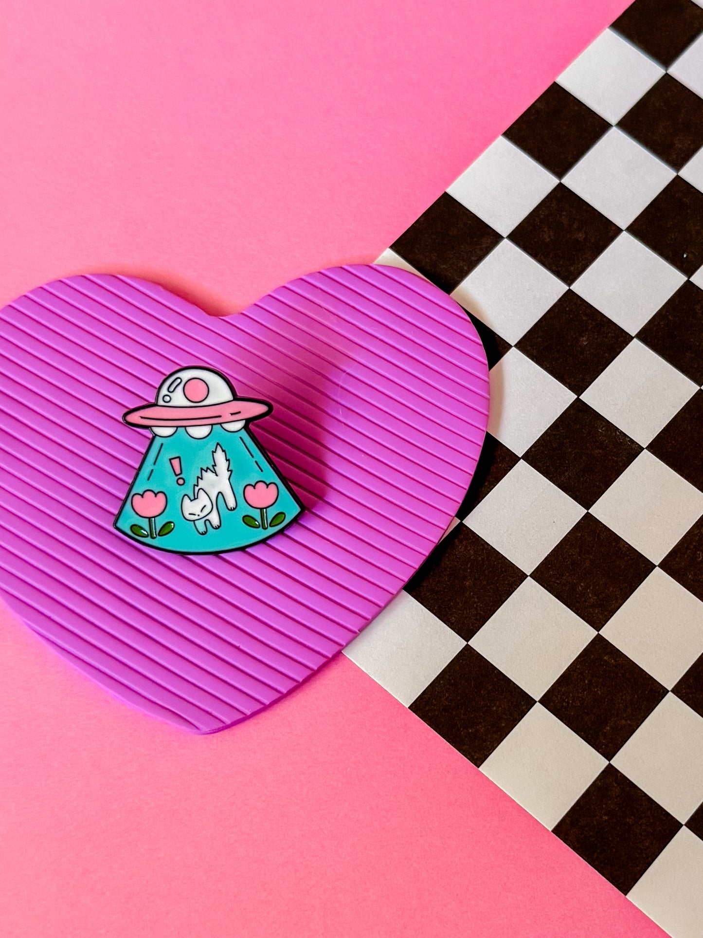 Cat UFO | Enamel Pin