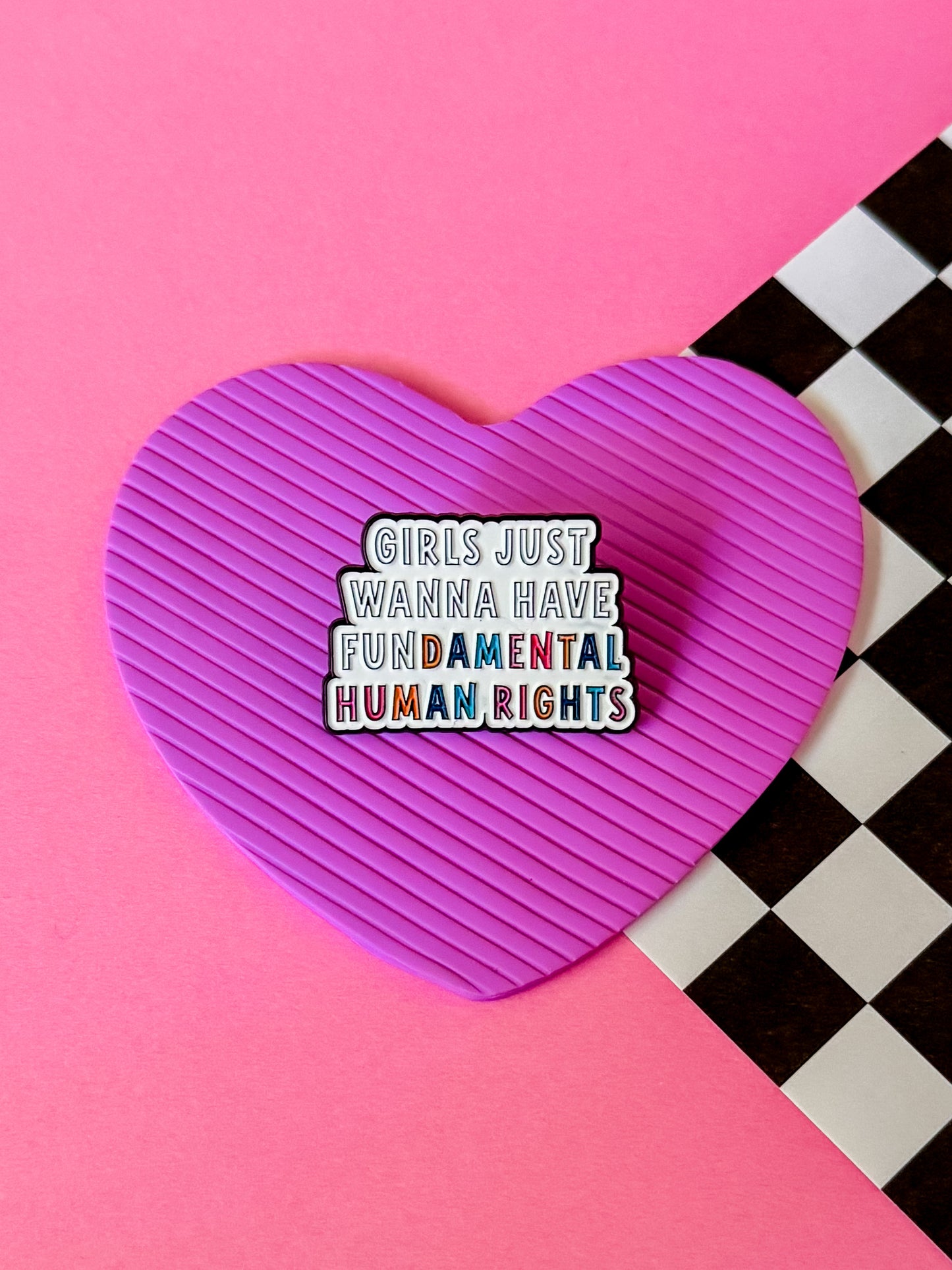 Fundamental Rights | Enamel Pin