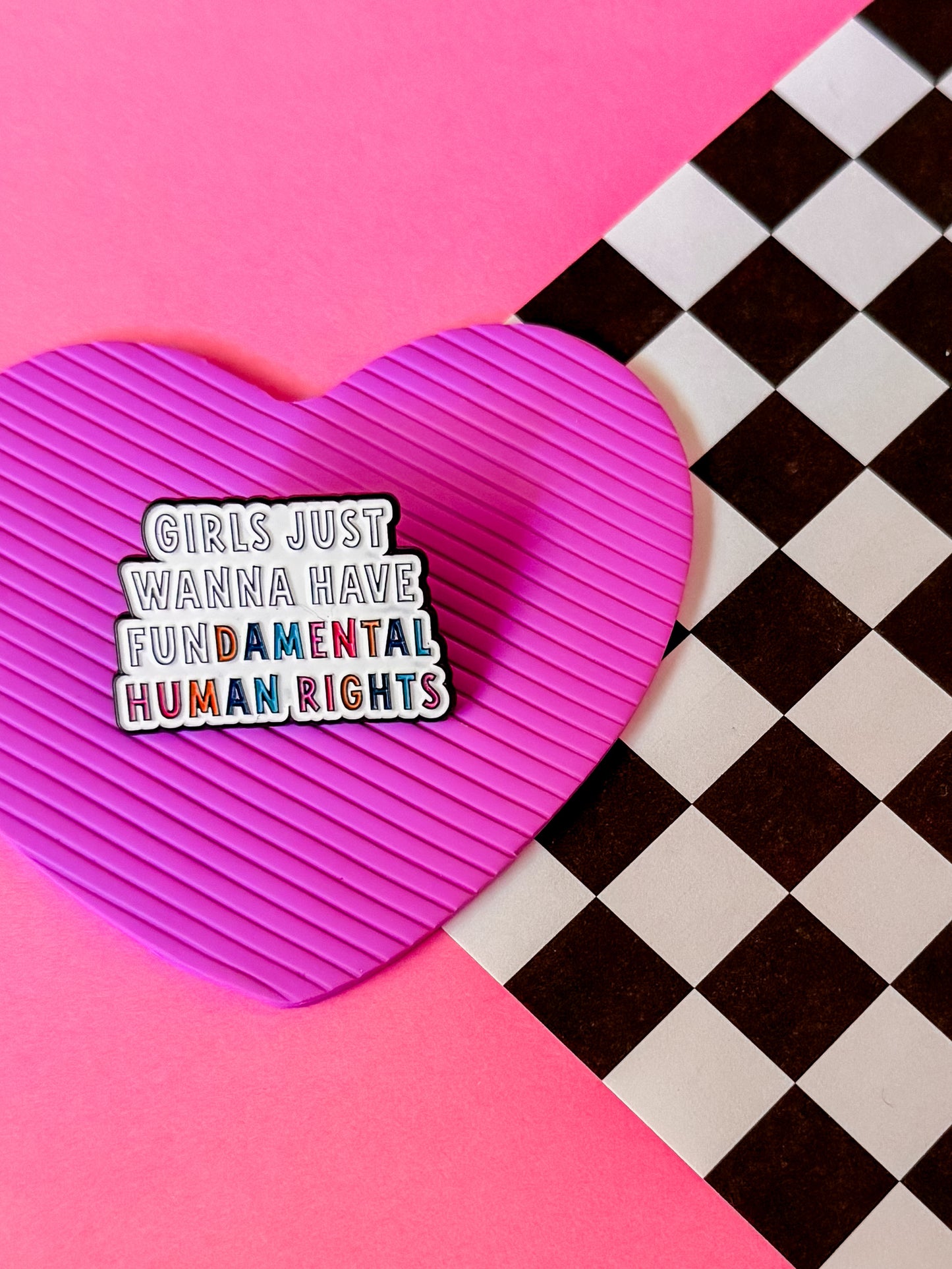 Fundamental Rights | Enamel Pin