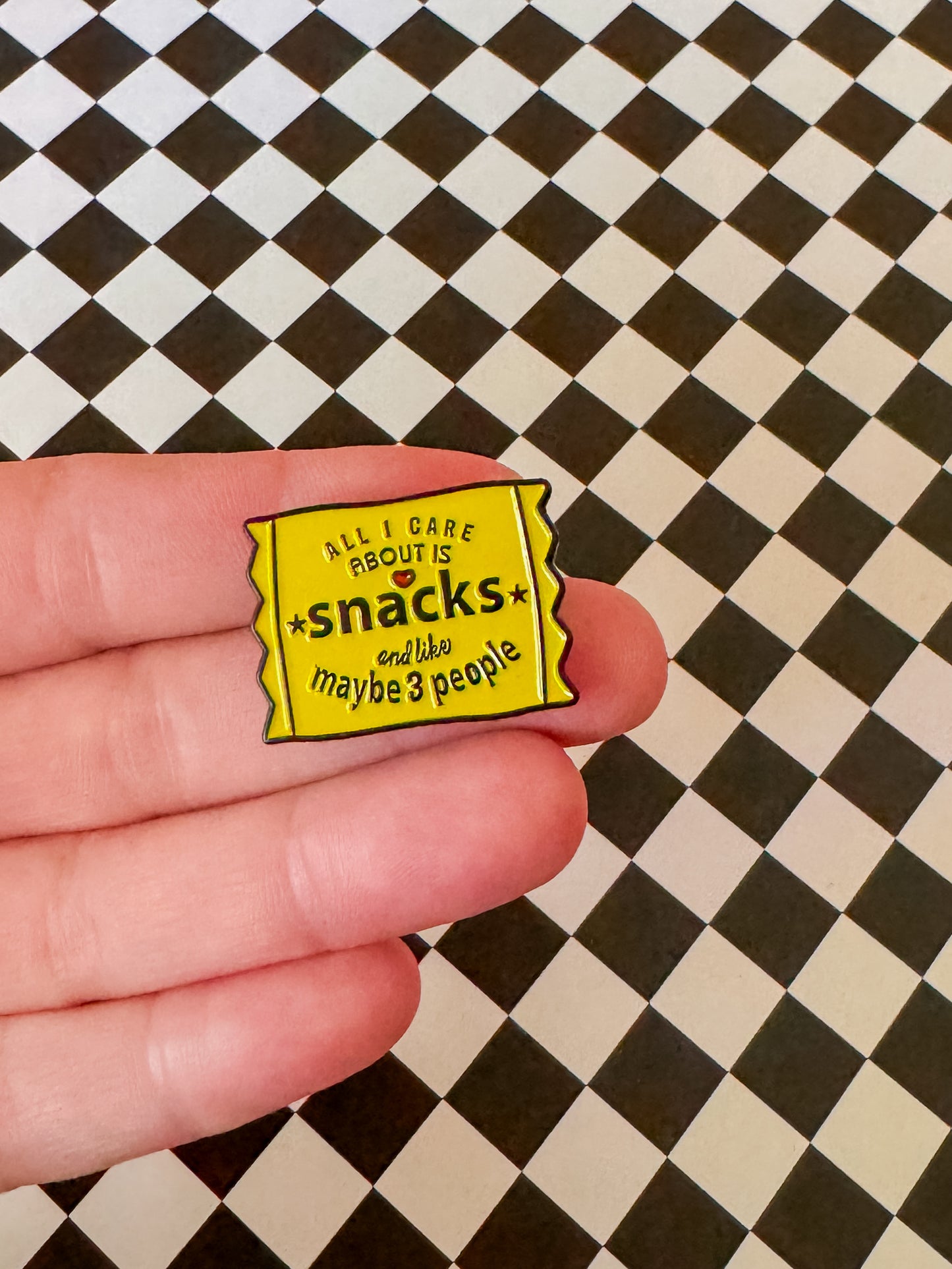 I like Snacks | Enamel Pin