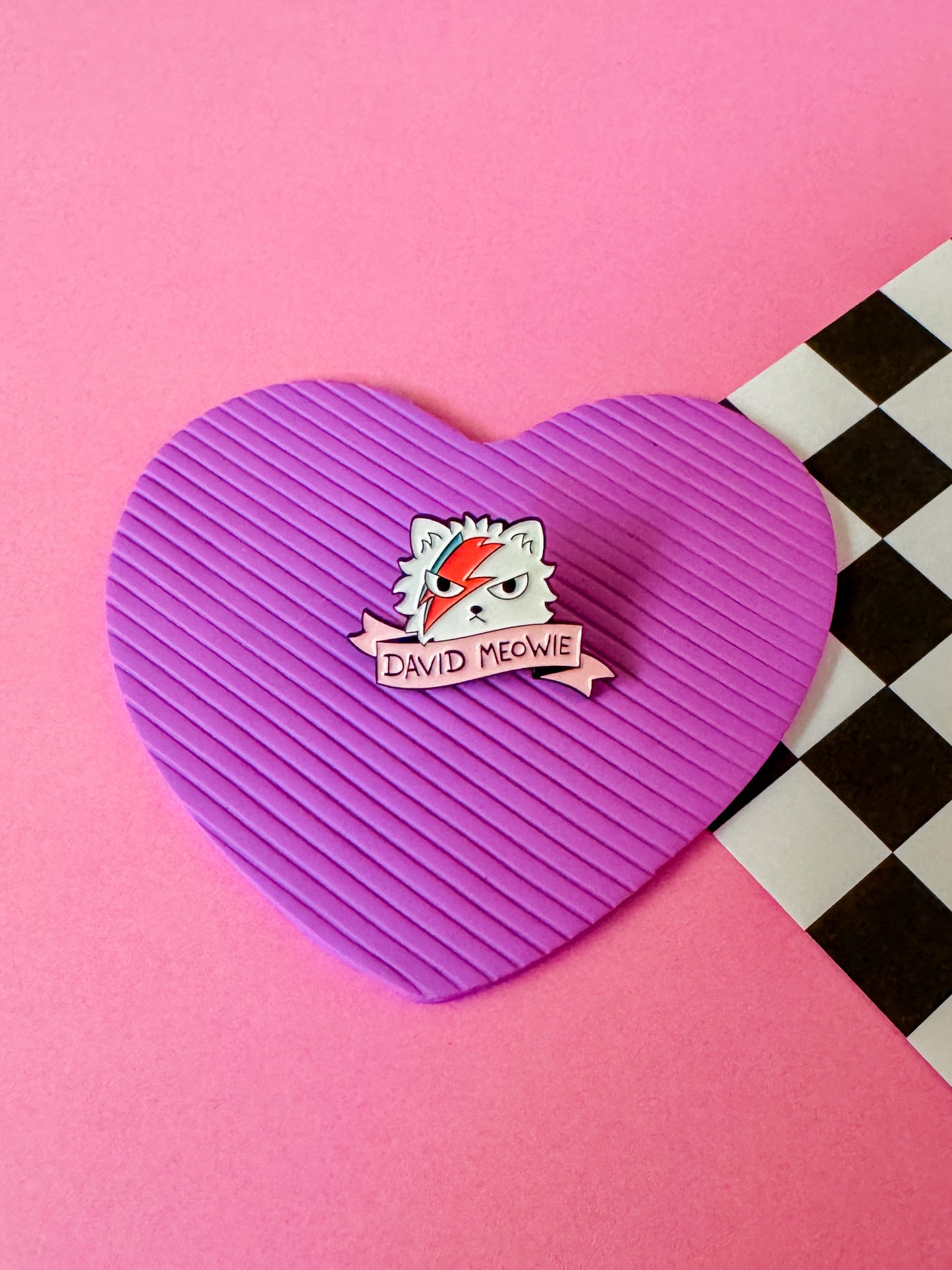 David Meowie | Enamel Pin