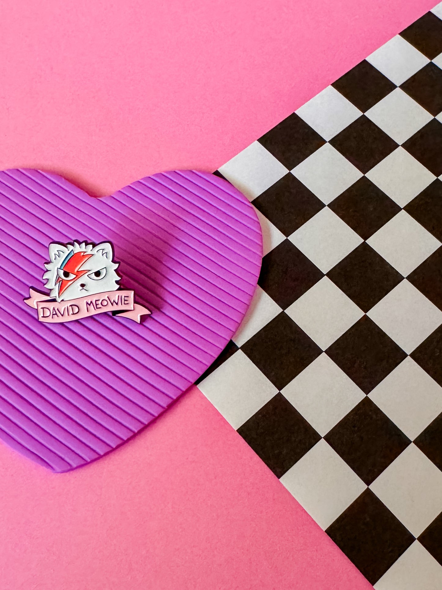 David Meowie | Enamel Pin