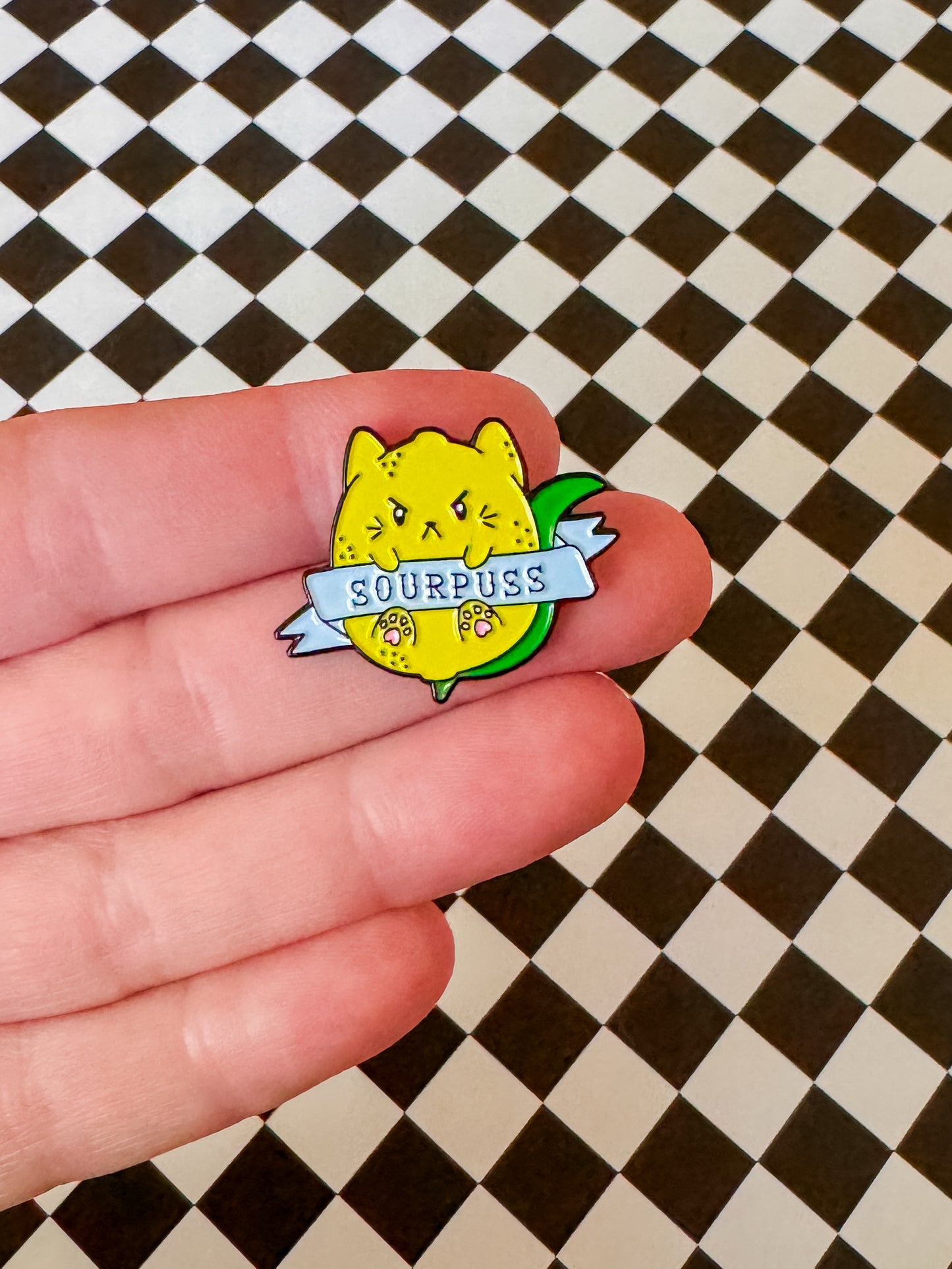 Sourpuss | Enamel Pin