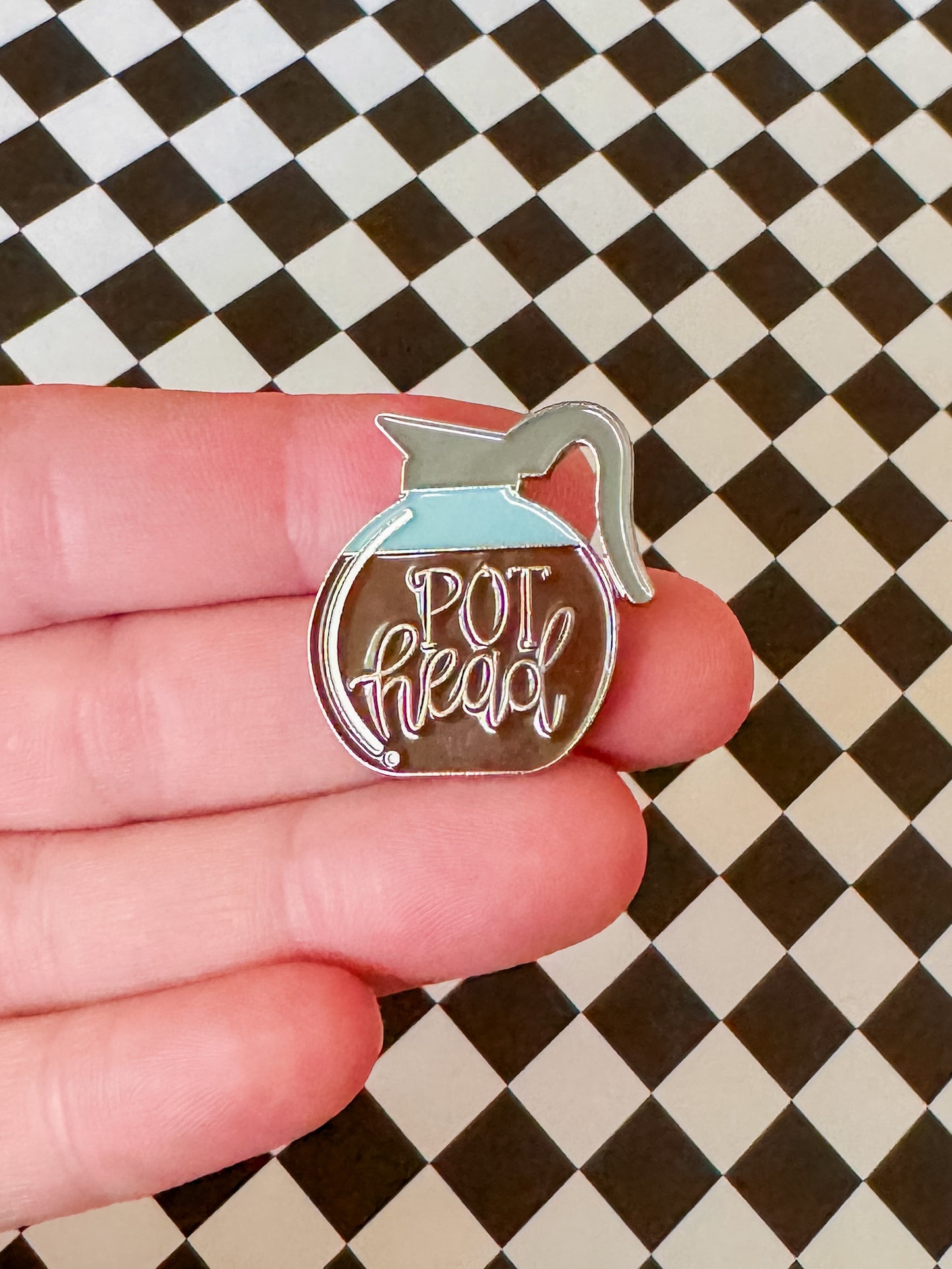 Pot Head | Enamel Pin