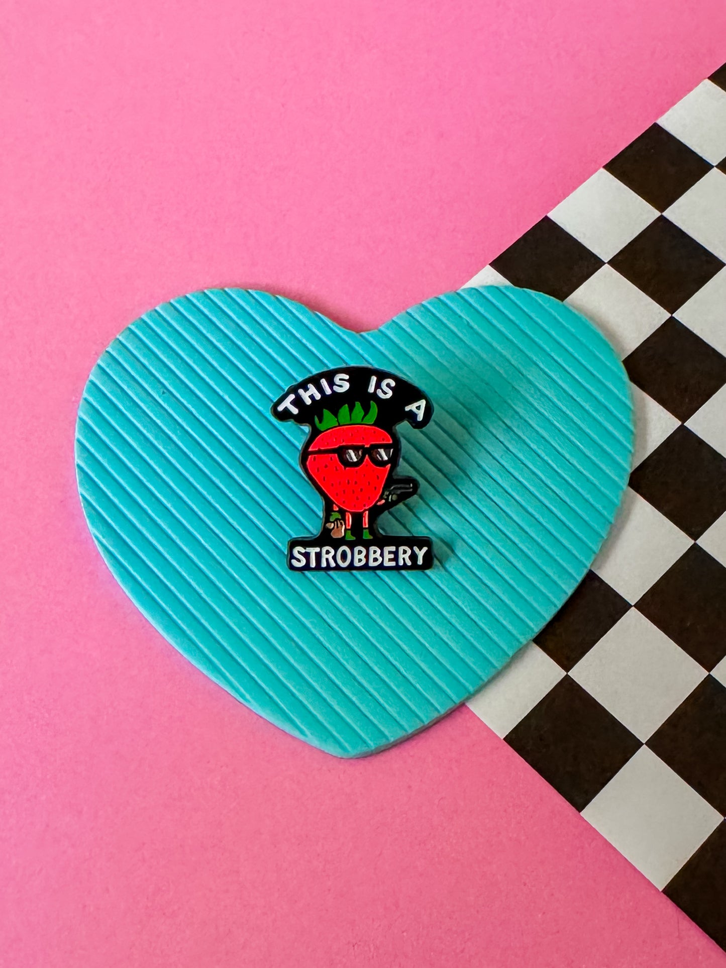 Strawberry Robbery | Enamel Pin