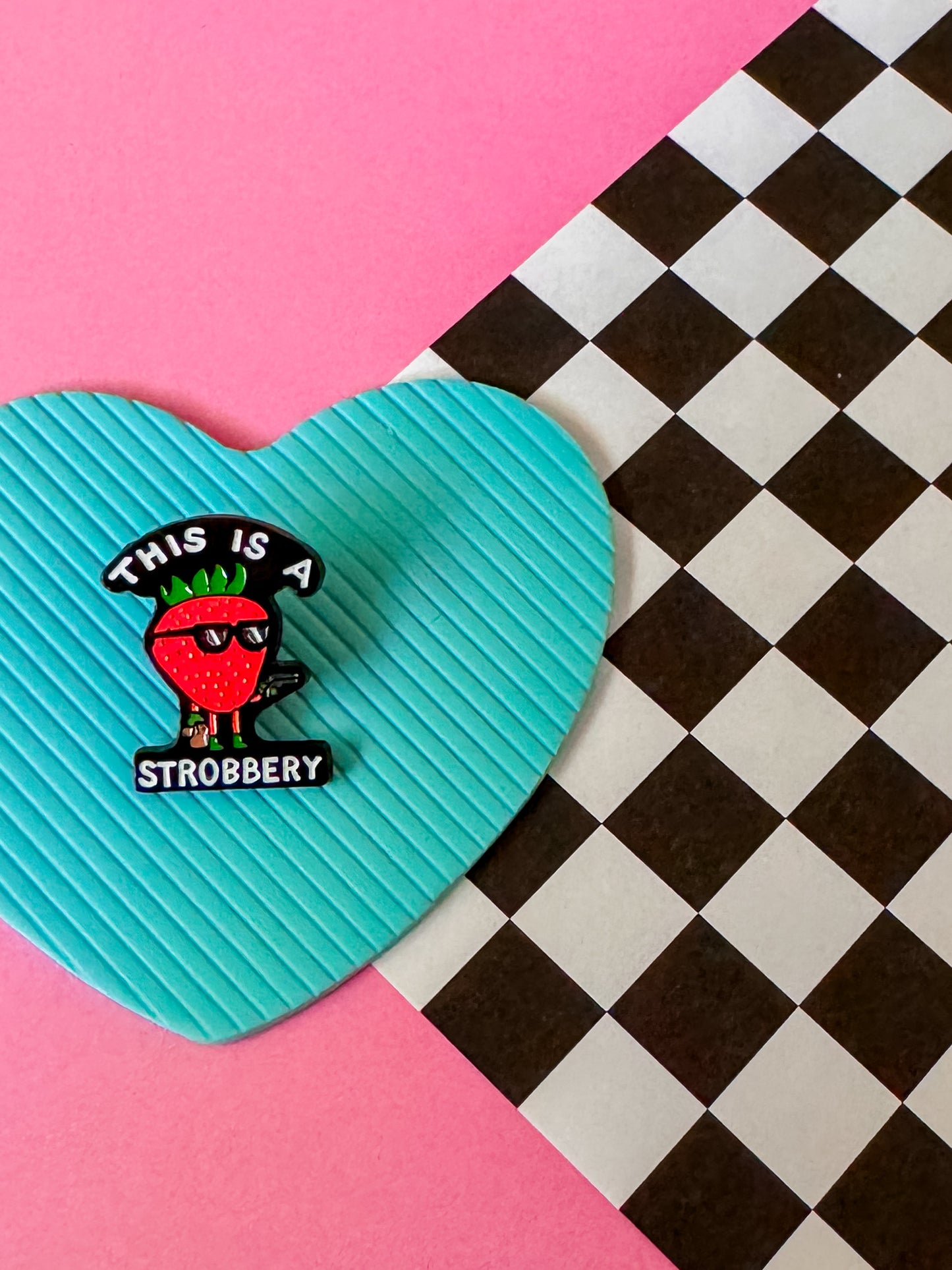 Strawberry Robbery | Enamel Pin