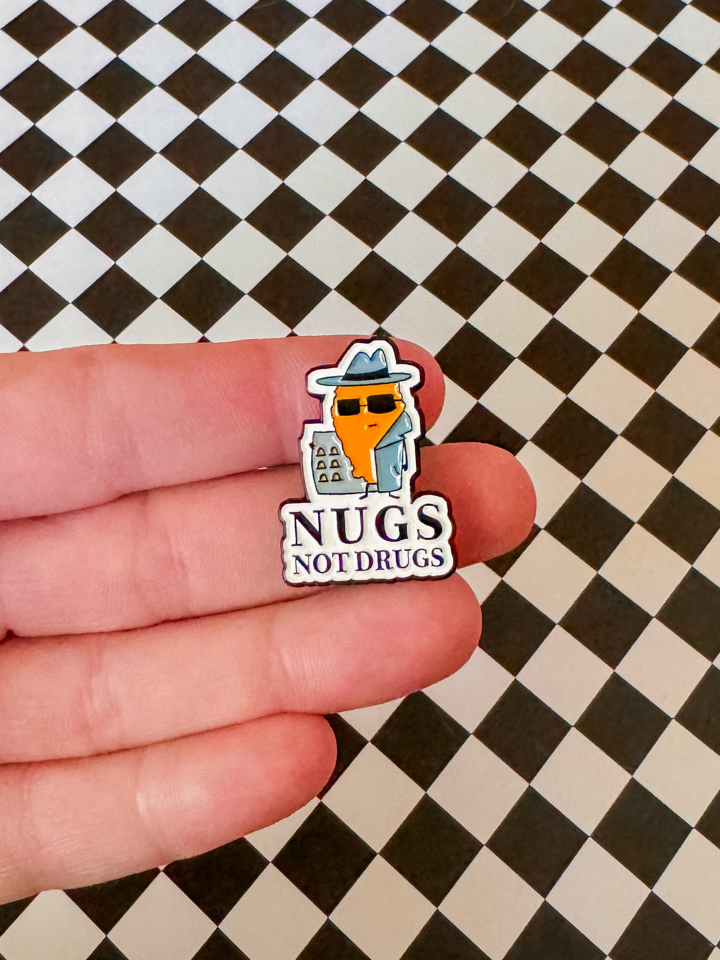 Nugs not Drugs | Enamel Pin