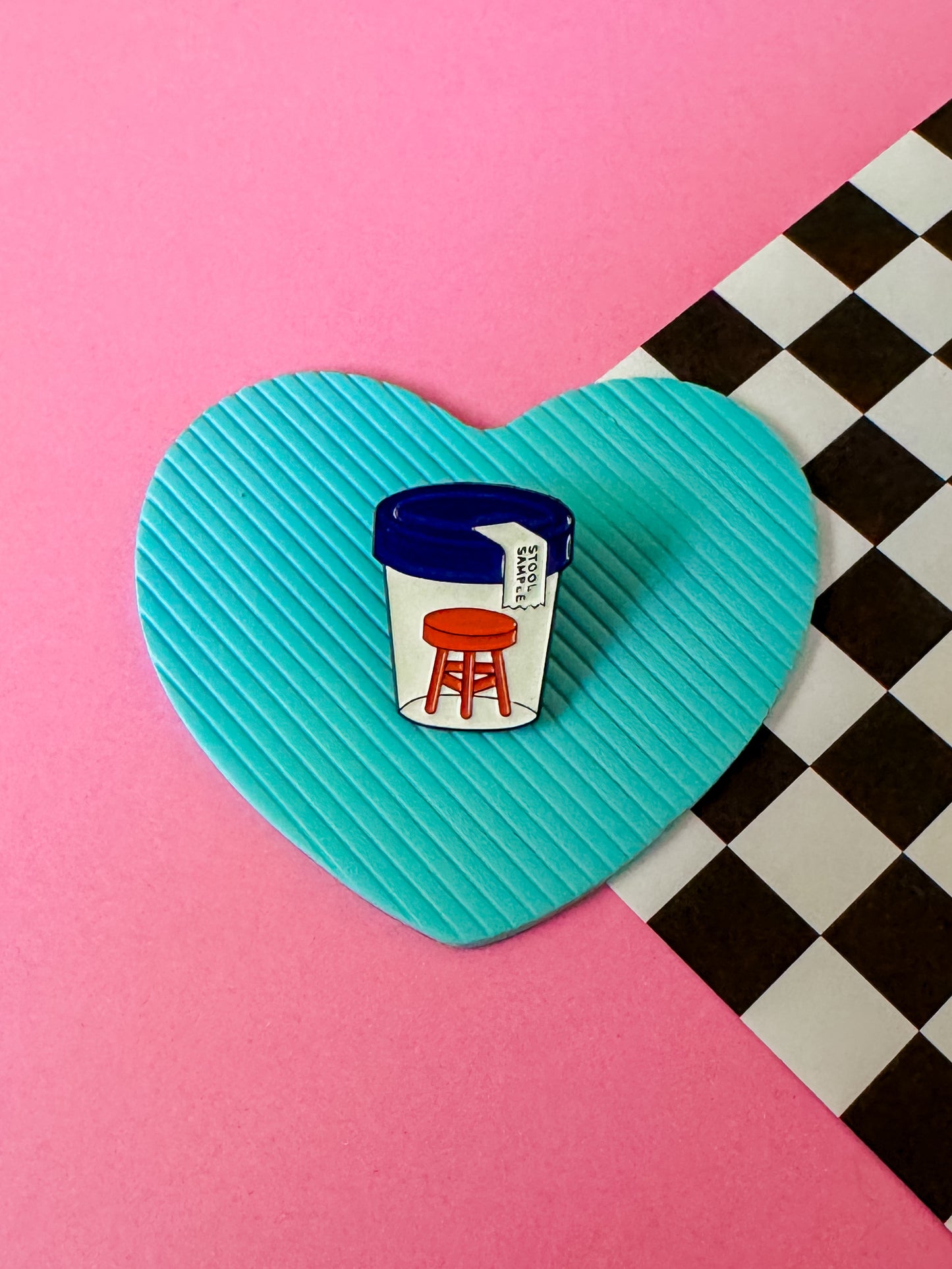 Stool Sample | Enamel Pin