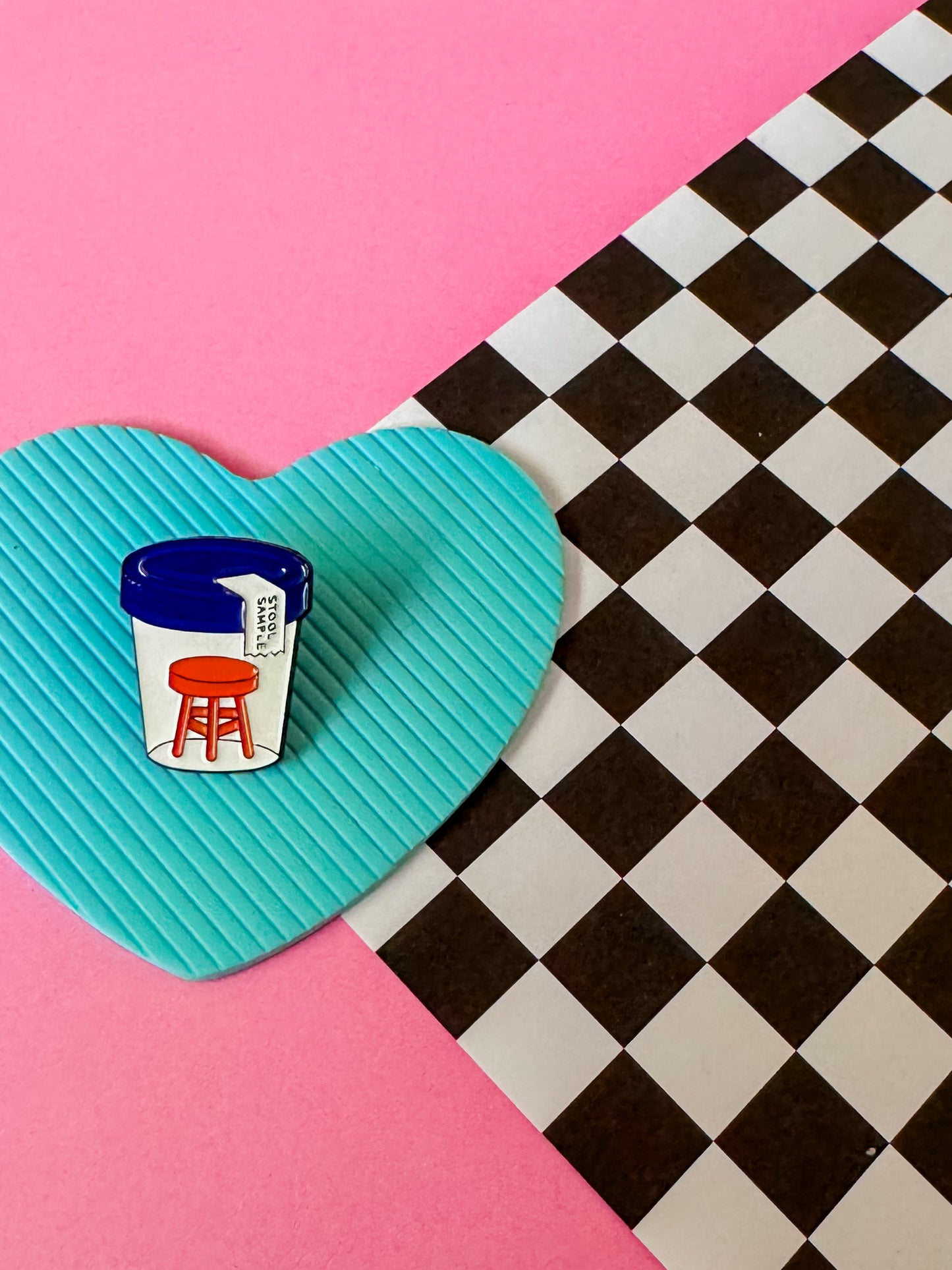 Stool Sample | Enamel Pin