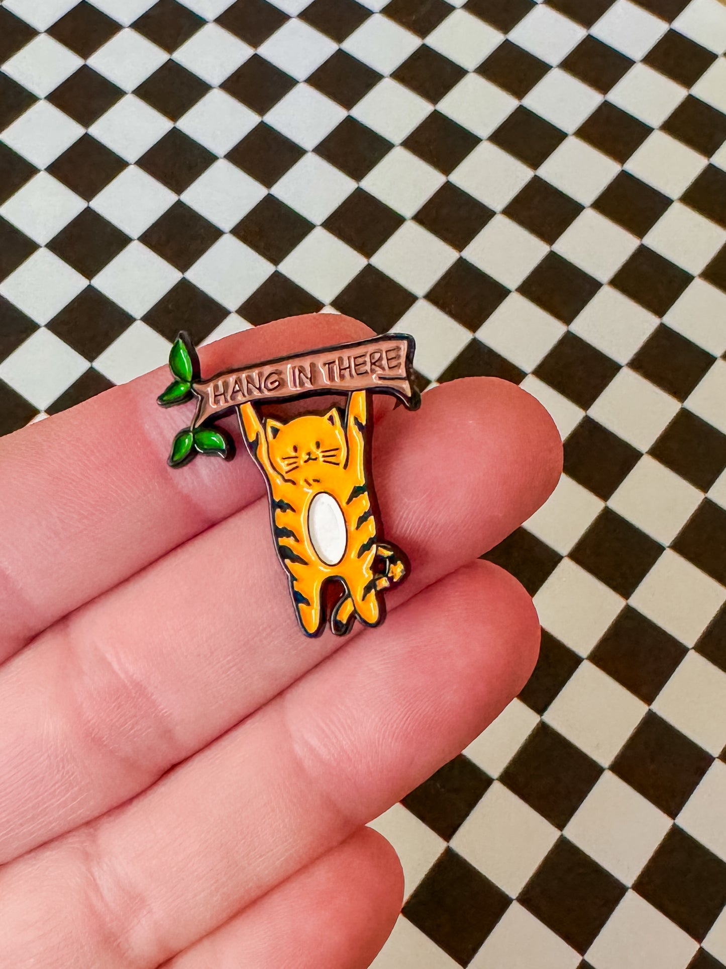 Hang in There | Enamel Pin