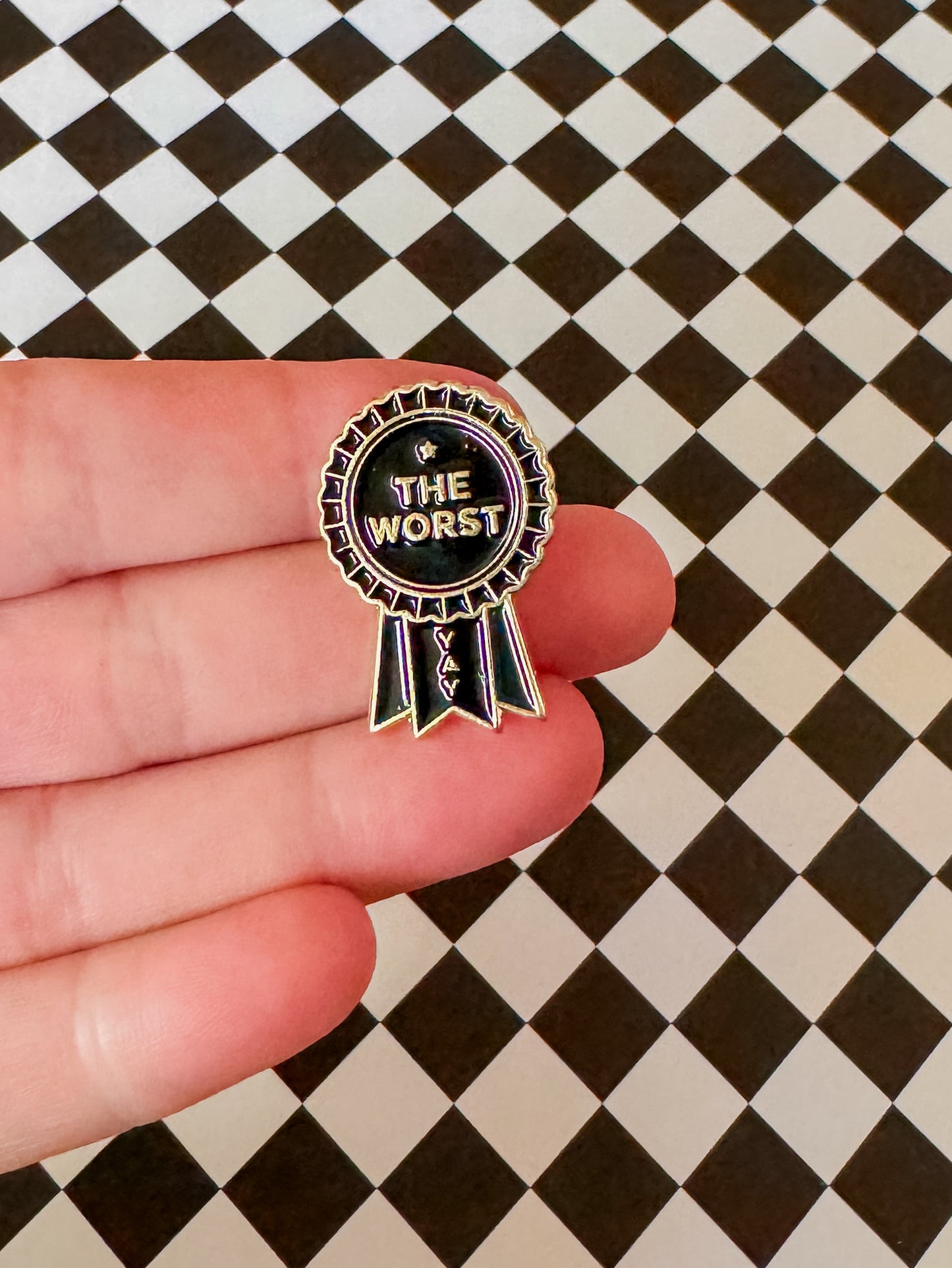 Ribbon Pins | Enamel Pin