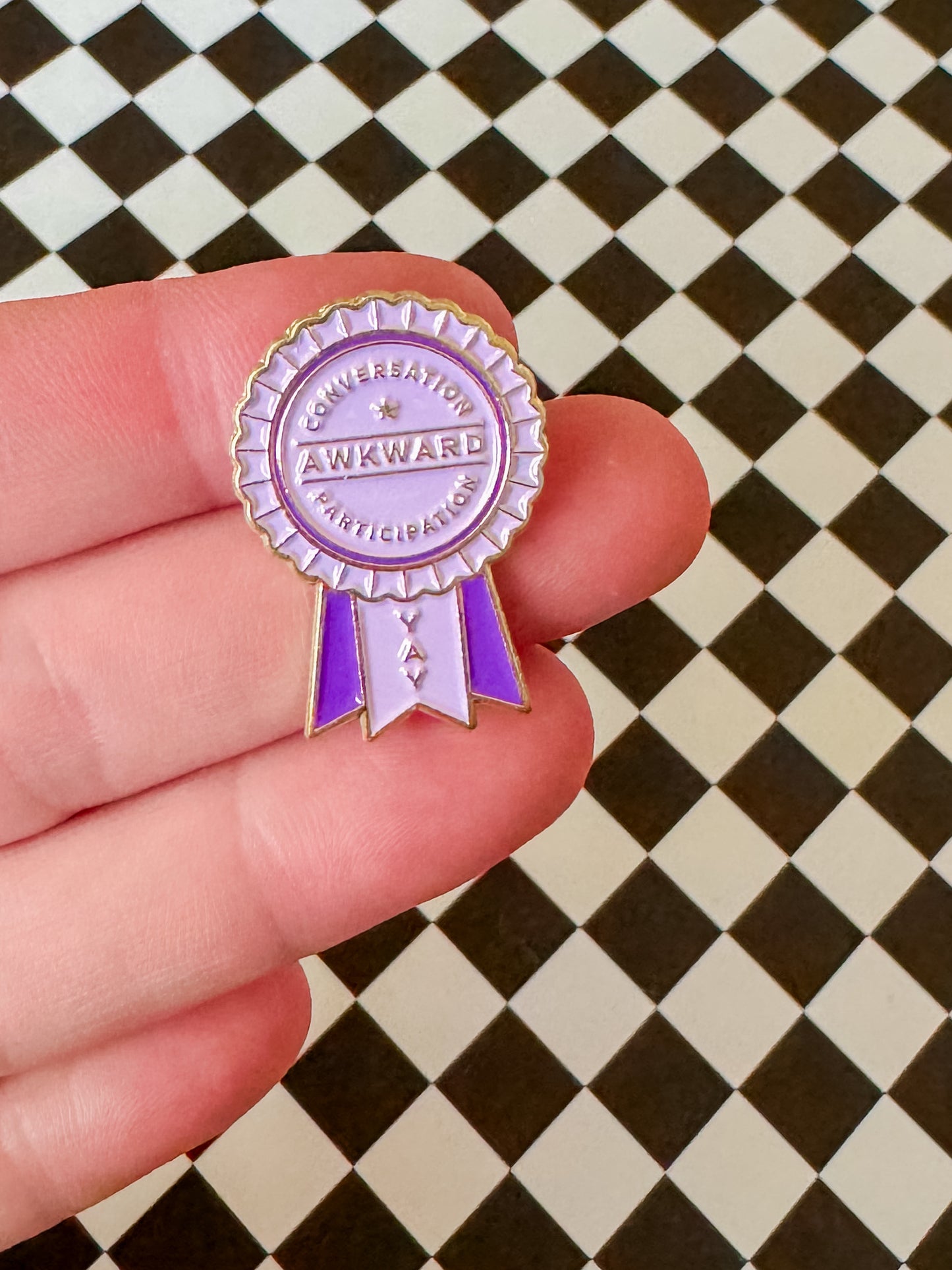Ribbon Pins | Enamel Pin