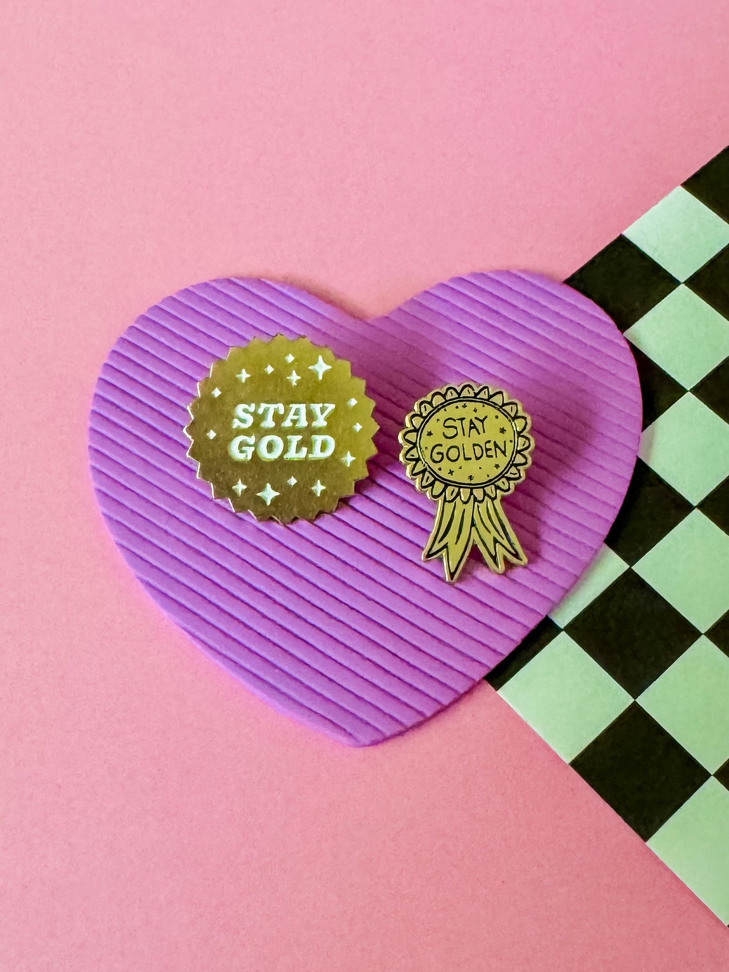 Stay Gold | Enamel Pin