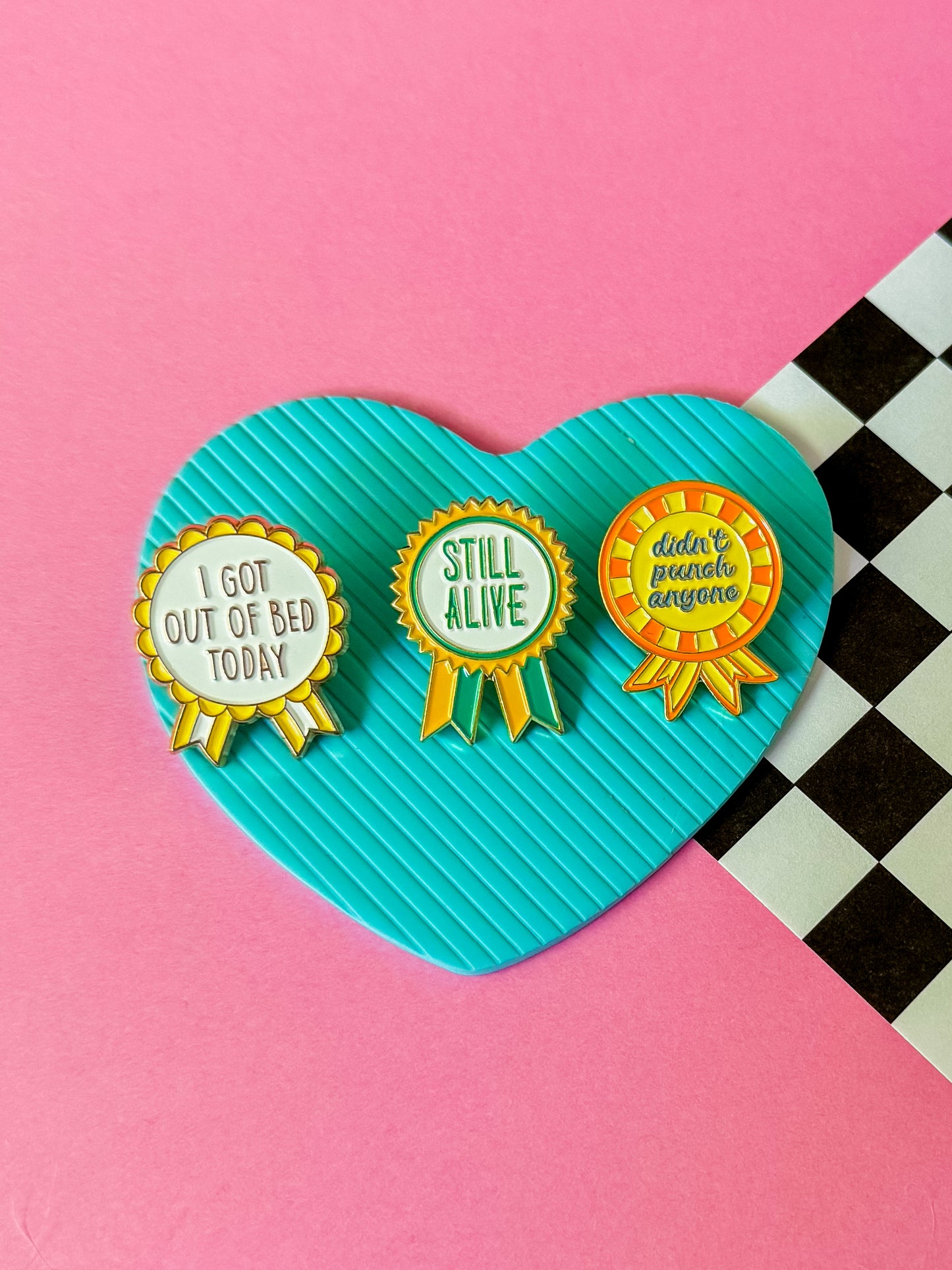 Ribbon Pins | Enamel Pin