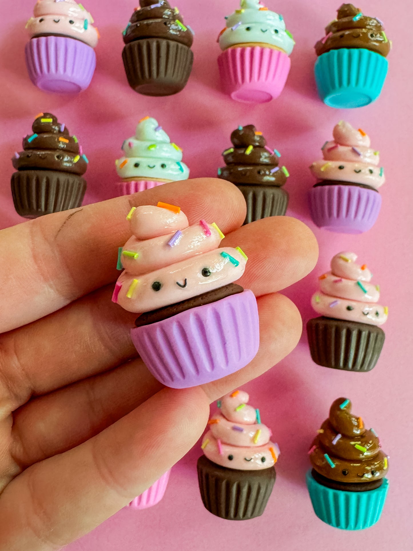 Cici Cupcake | Polymer Clay Magnet
