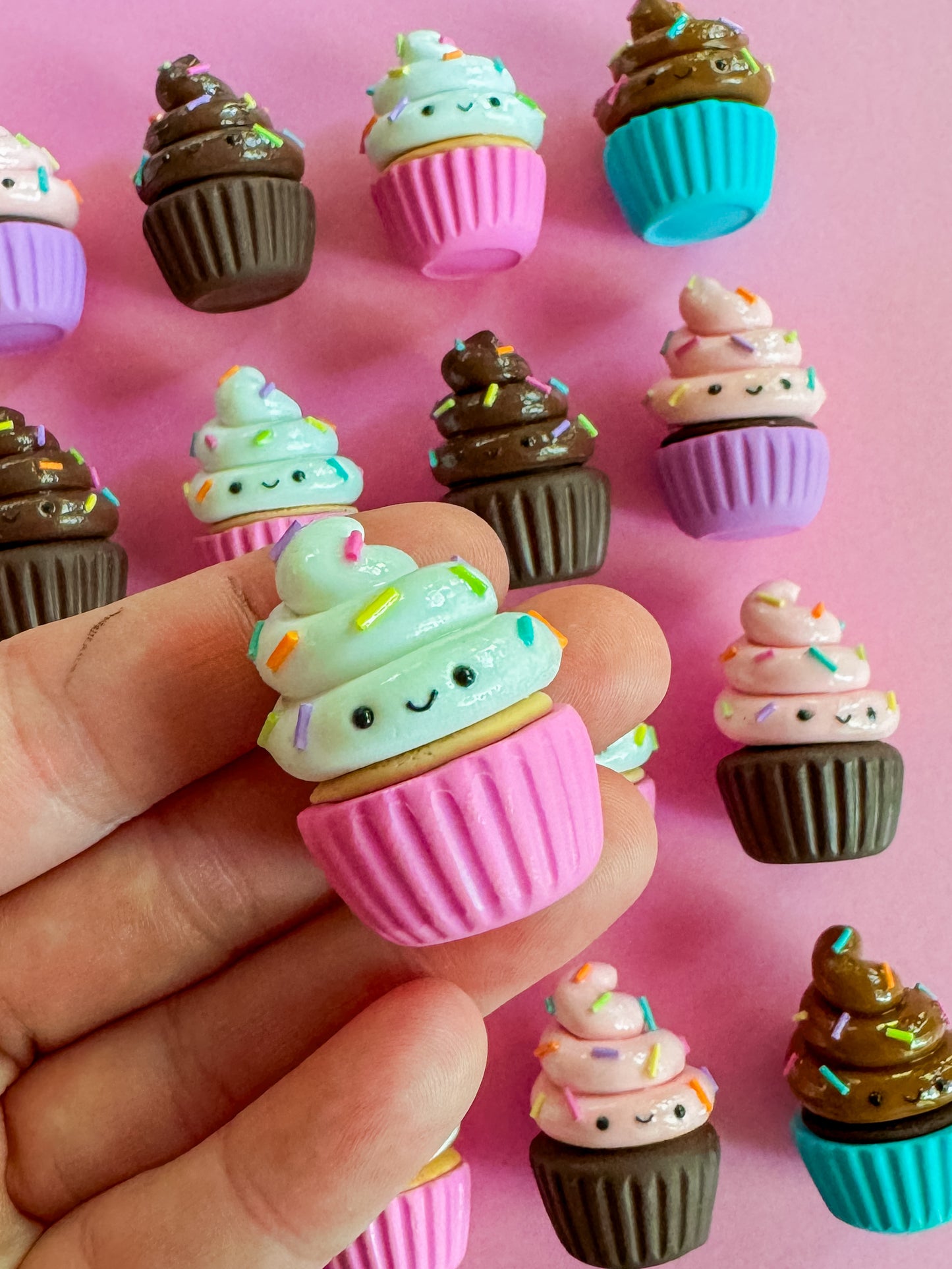 Cici Cupcake | Polymer Clay Magnet