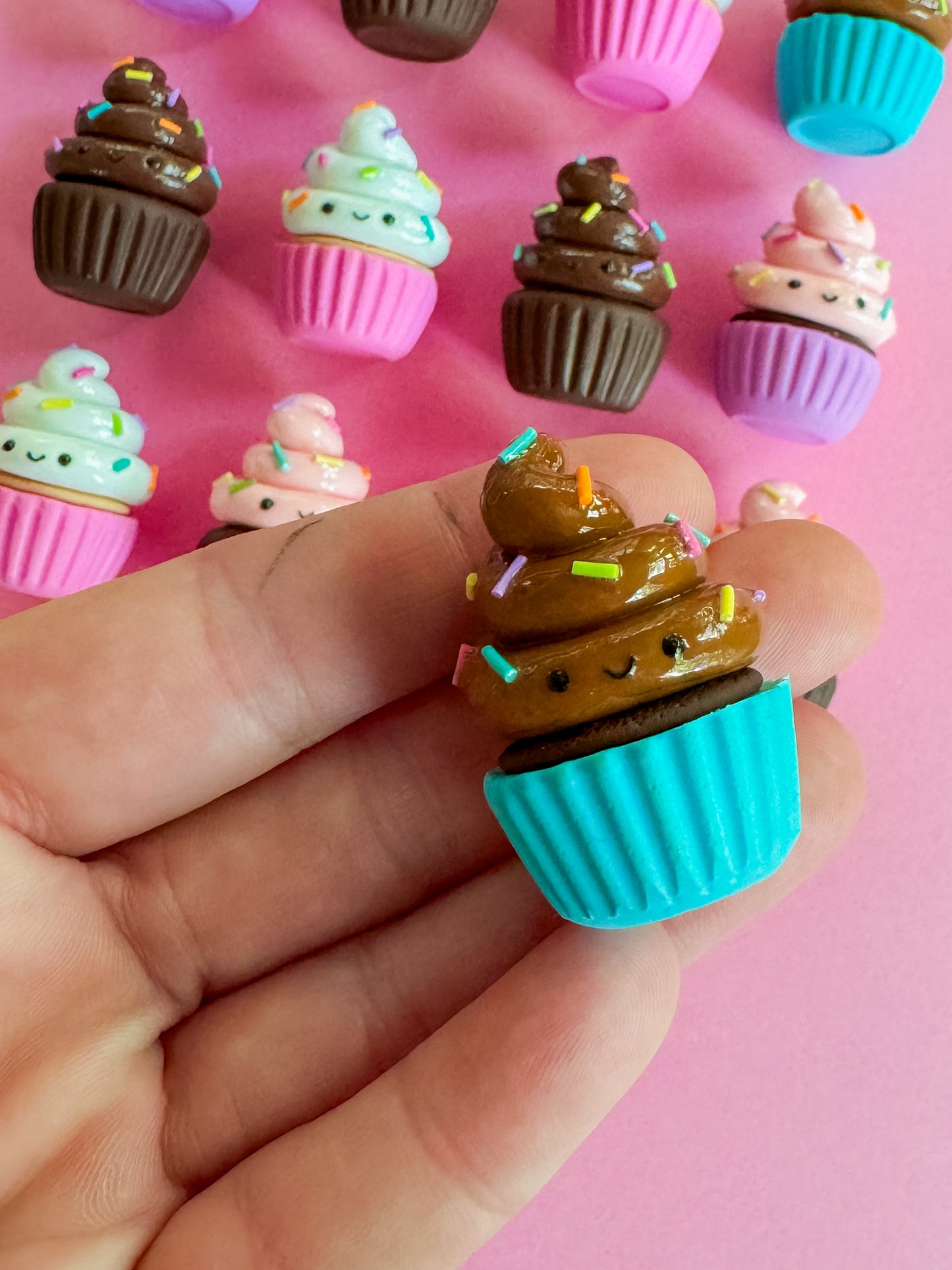 Cici Cupcake | Polymer Clay Magnet