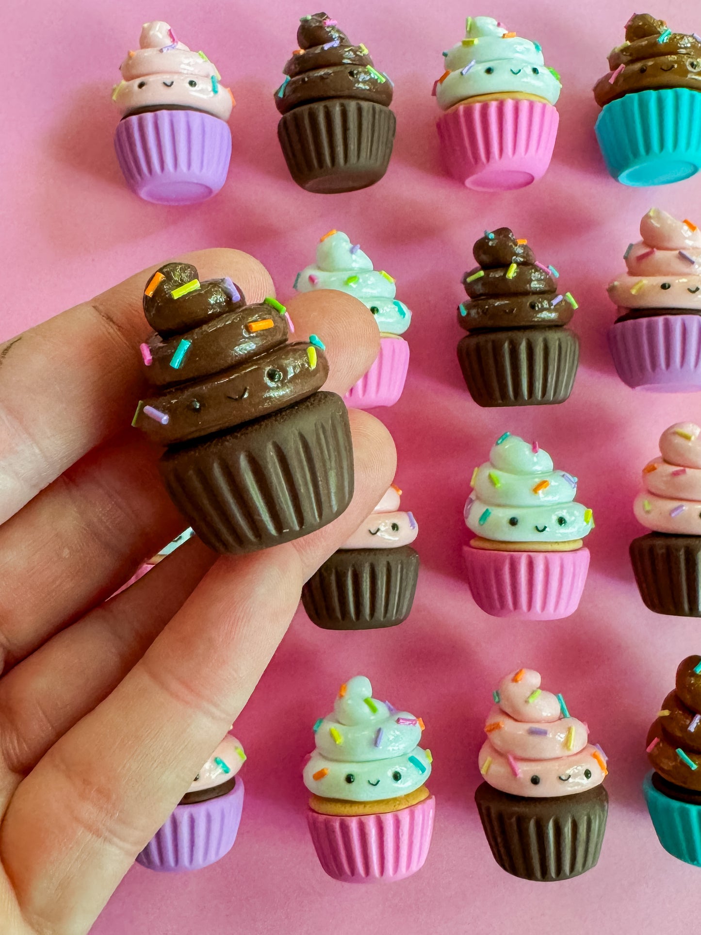 Cici Cupcake | Polymer Clay Magnet