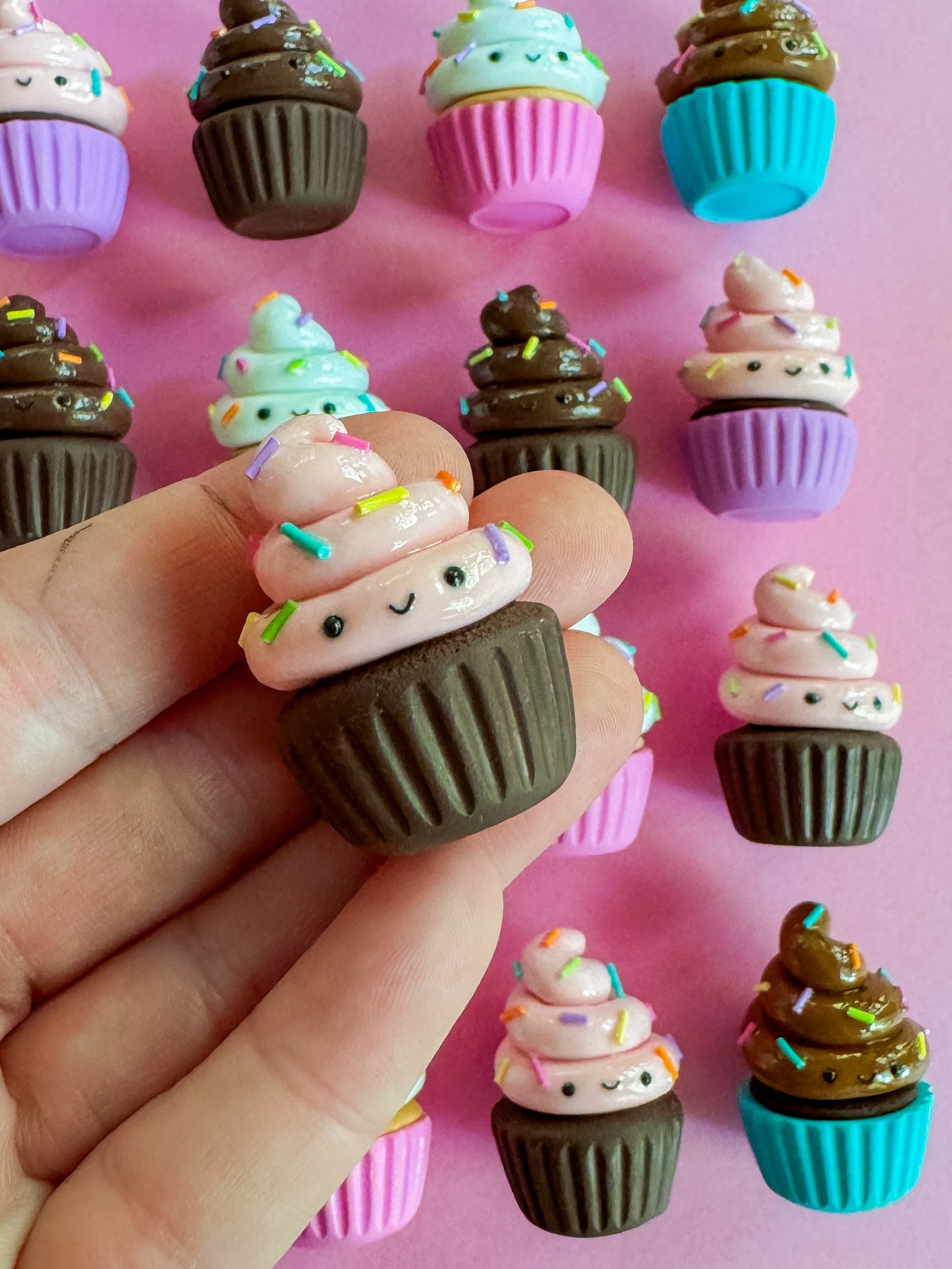 Cici Cupcake | Polymer Clay Magnet