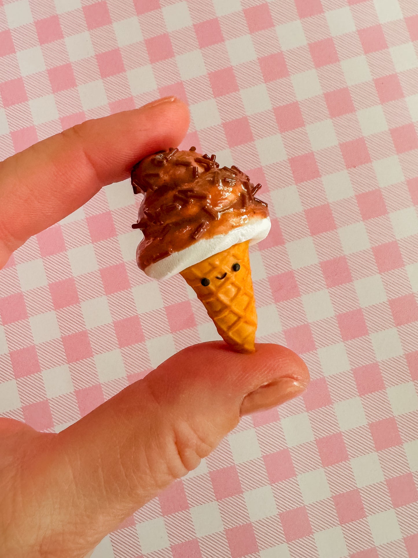 Izzie | Ice Cream Cone Ornament