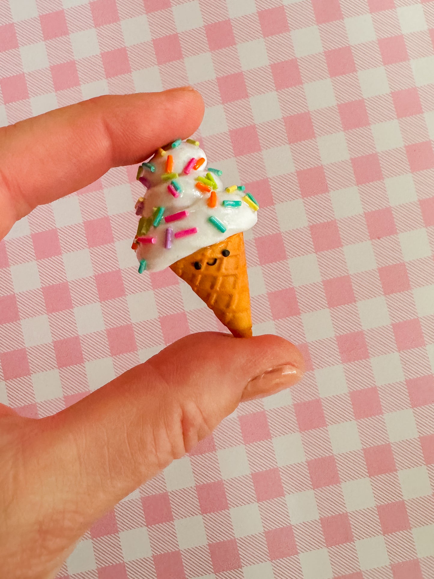 Izzie | Ice Cream Cone Ornament