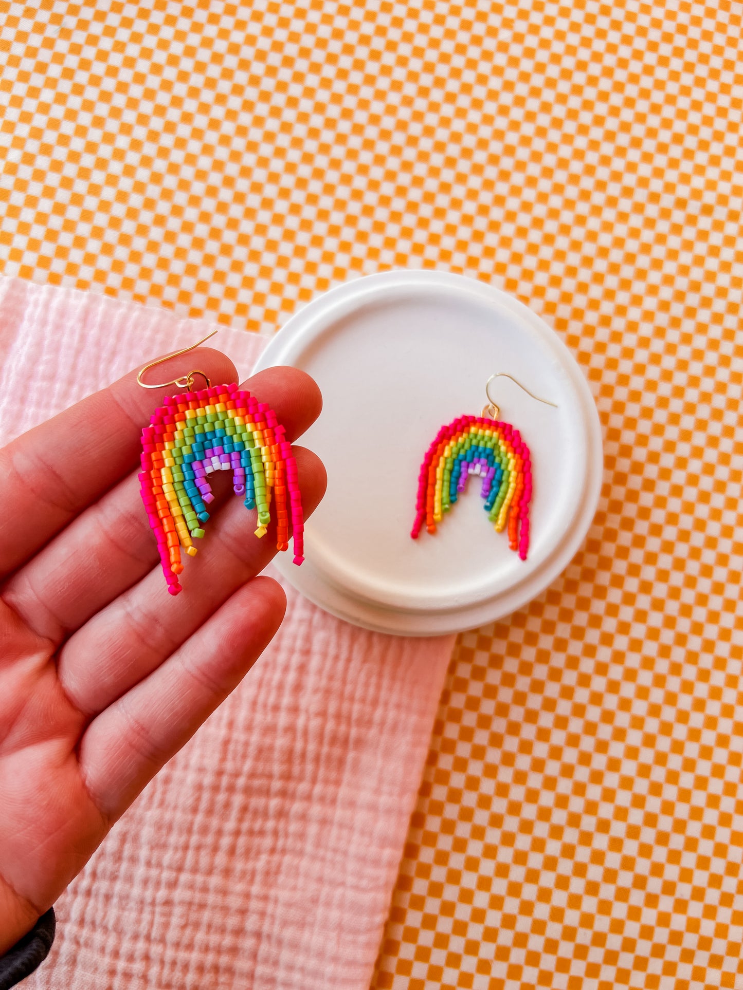 Ray | Beaded Earrings