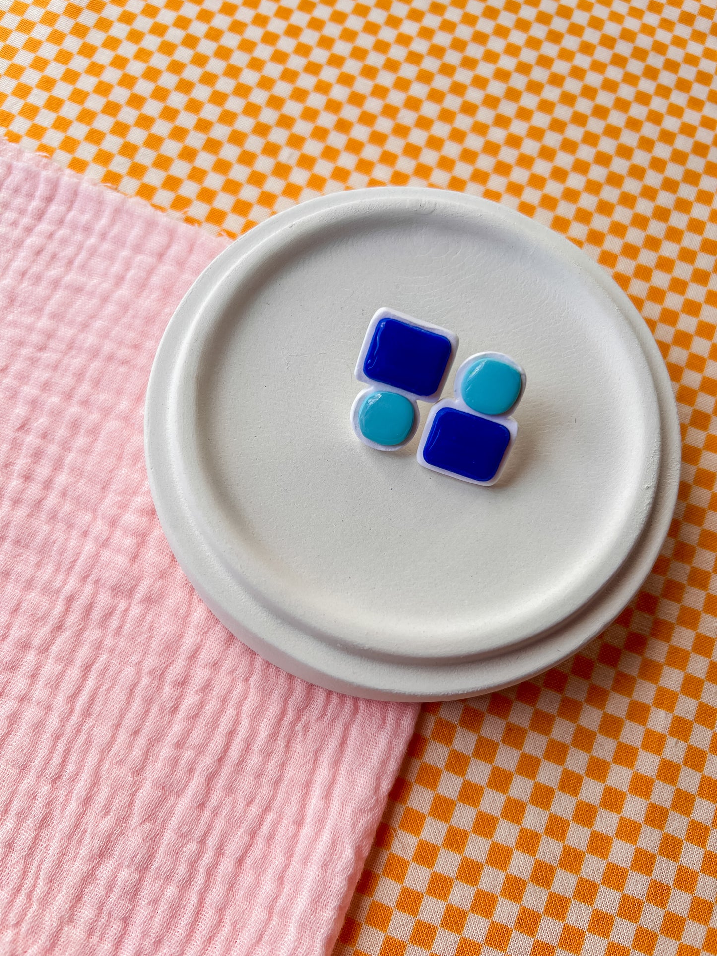 Marty Studs | Polymer Clay Earrings