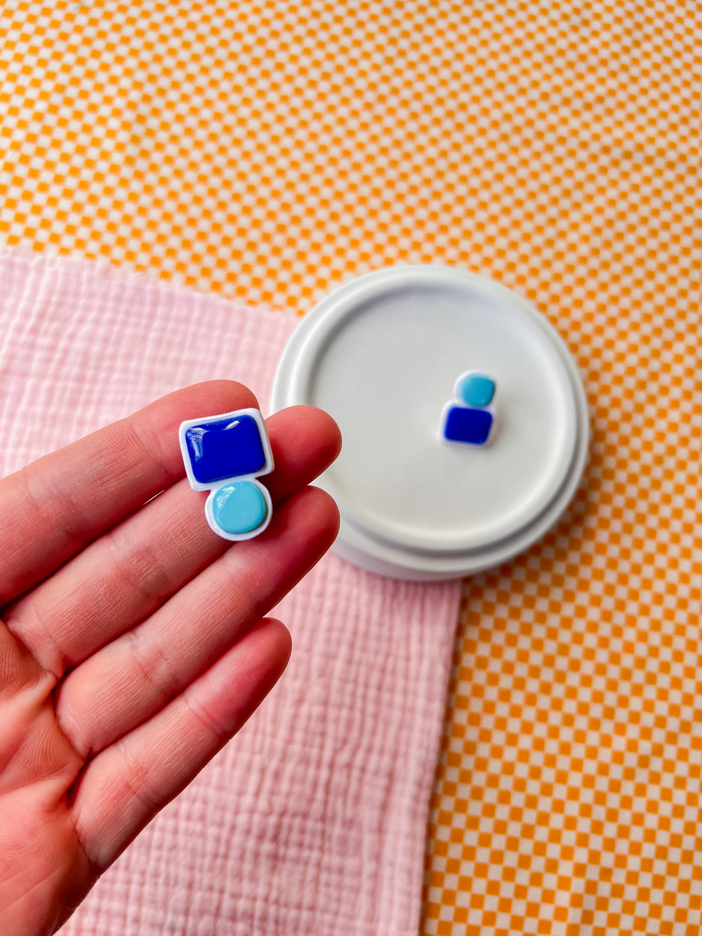 Marty Studs | Polymer Clay Earrings