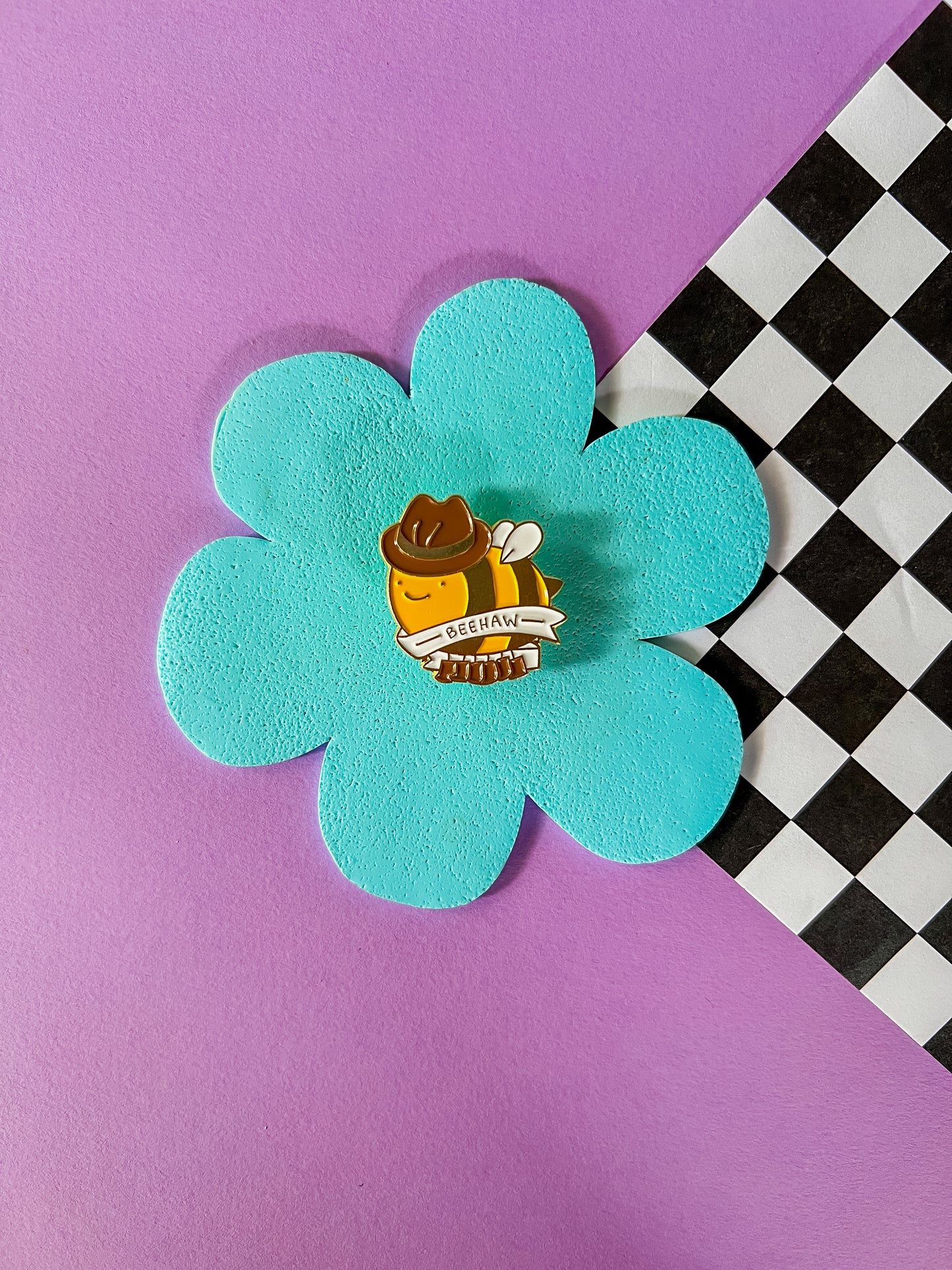 Cowboy Bee | Enamel Pin