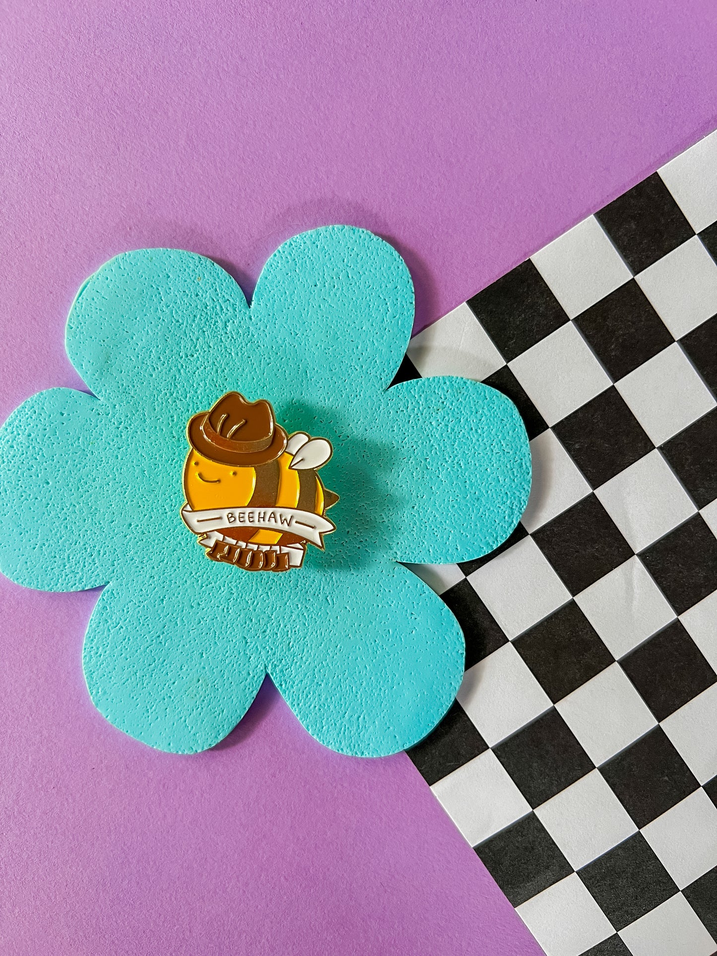 Cowboy Bee | Enamel Pin