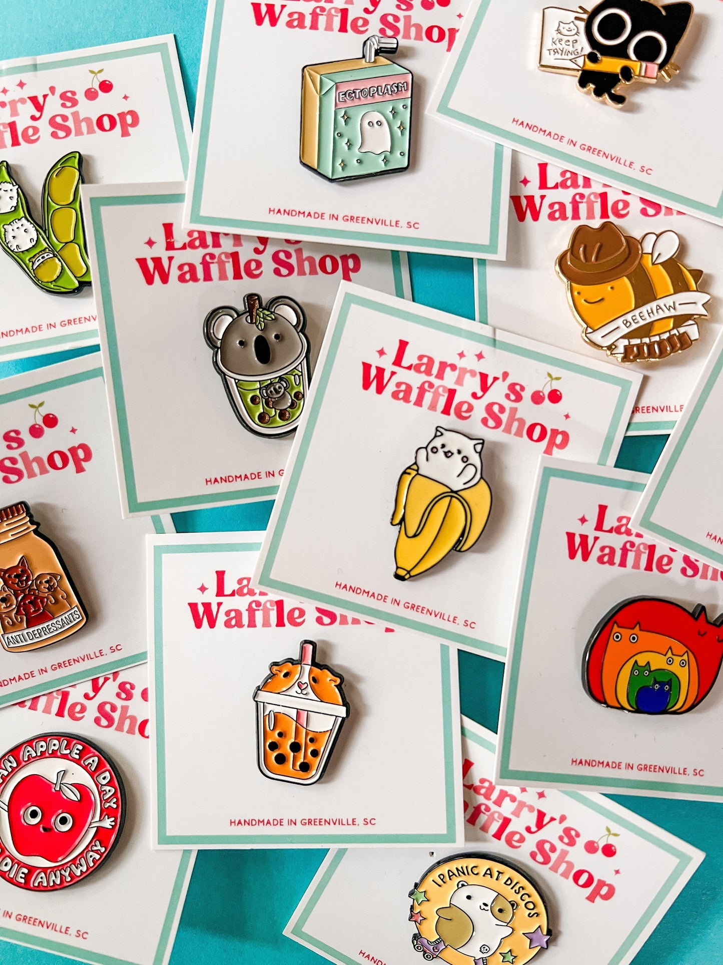Olive & Tomato Love | Enamel Pin