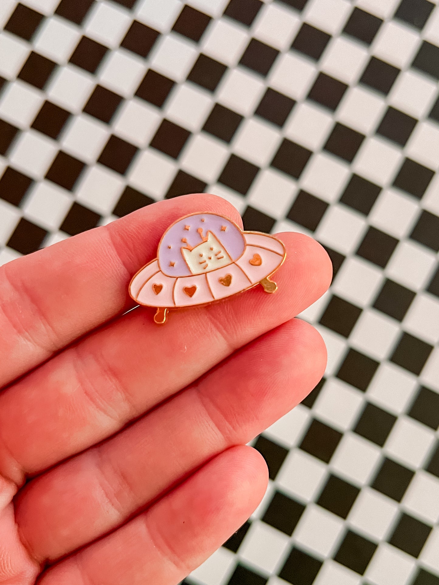UFO Kitty | Enamel Pin