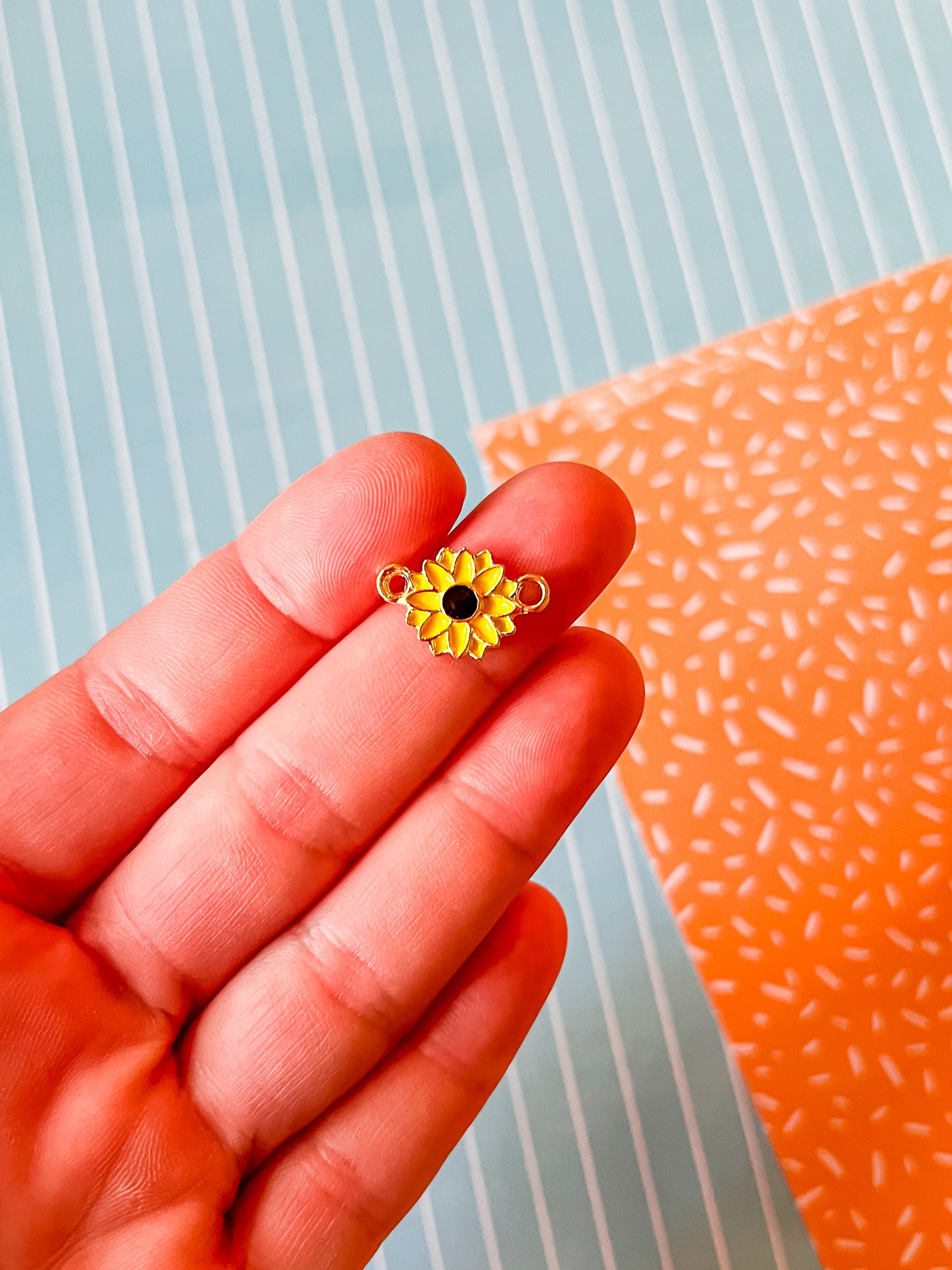 Sammy Sunflower Necklace and Earrings