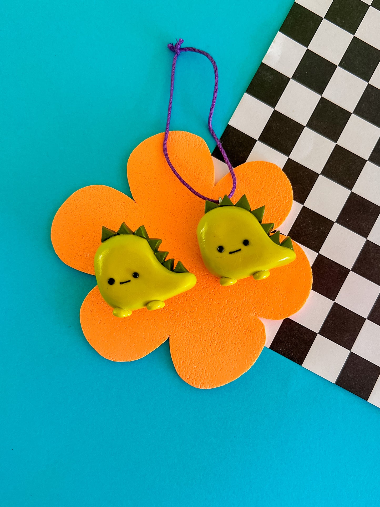 Dina | Dinosaur Magnet or Ornament