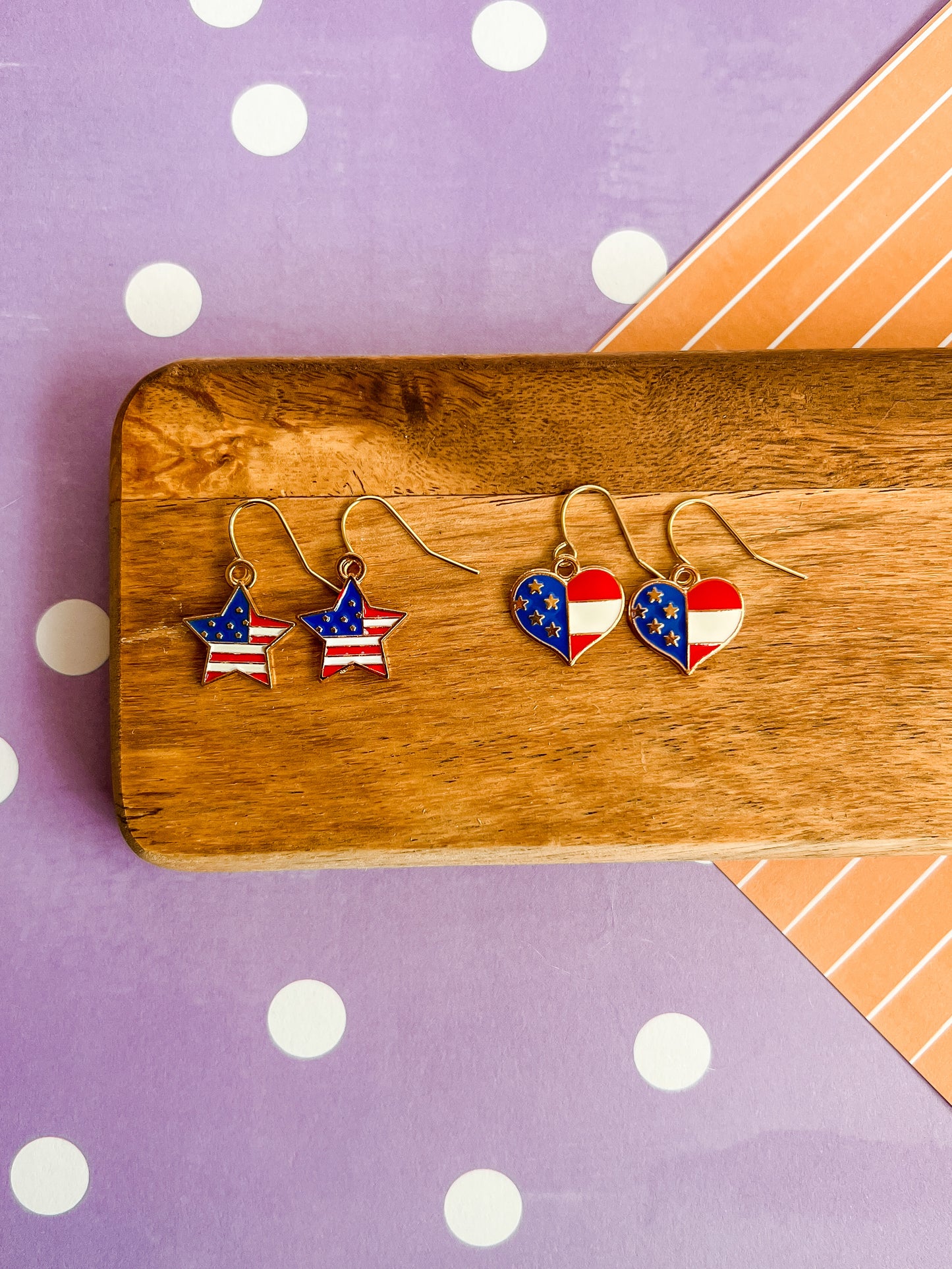 Americana Necklace and Earrings