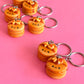 Pancake Keychain | Polymer Clay Keychain