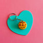 Pancake Keychain | Polymer Clay Keychain