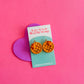 Wendy Earrings - Waffle Earrings