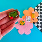 Back to School Set | Clay School Magnet & Ornament