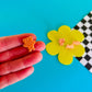 Cheddar and Teddy - Clay Earrings