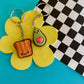Avocado Toast Besties | BFF Keychains